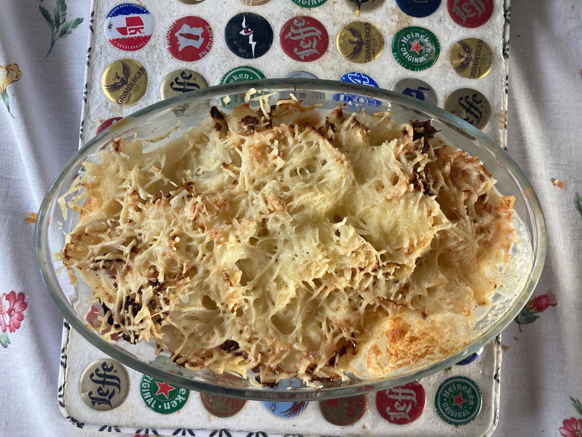 Gratin de chou-fleur poireau et poulet - Recette Cookeo | Moulinex