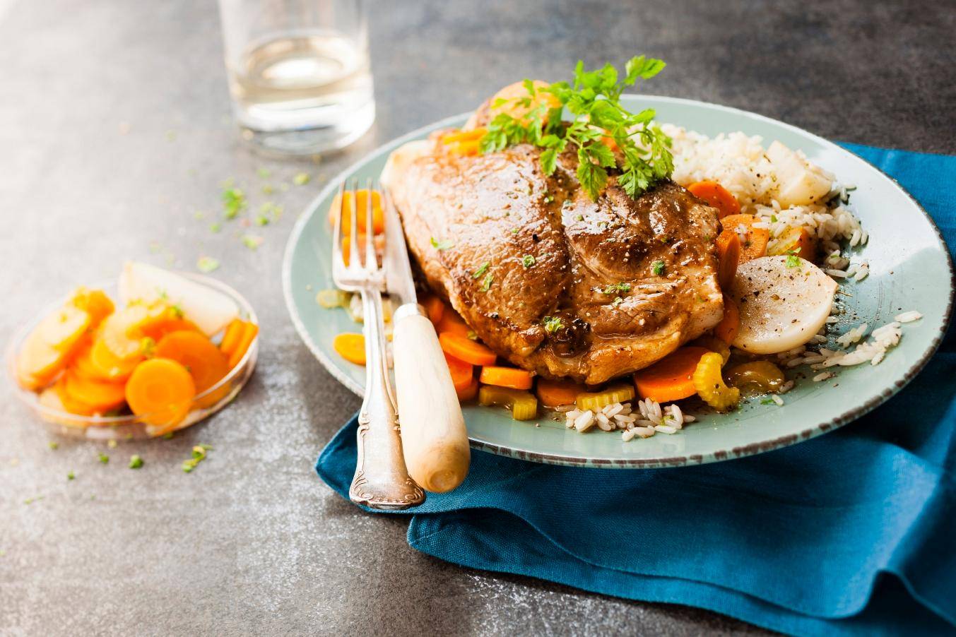 Echine de porc au Xérès - Recette Cookeo | Moulinex