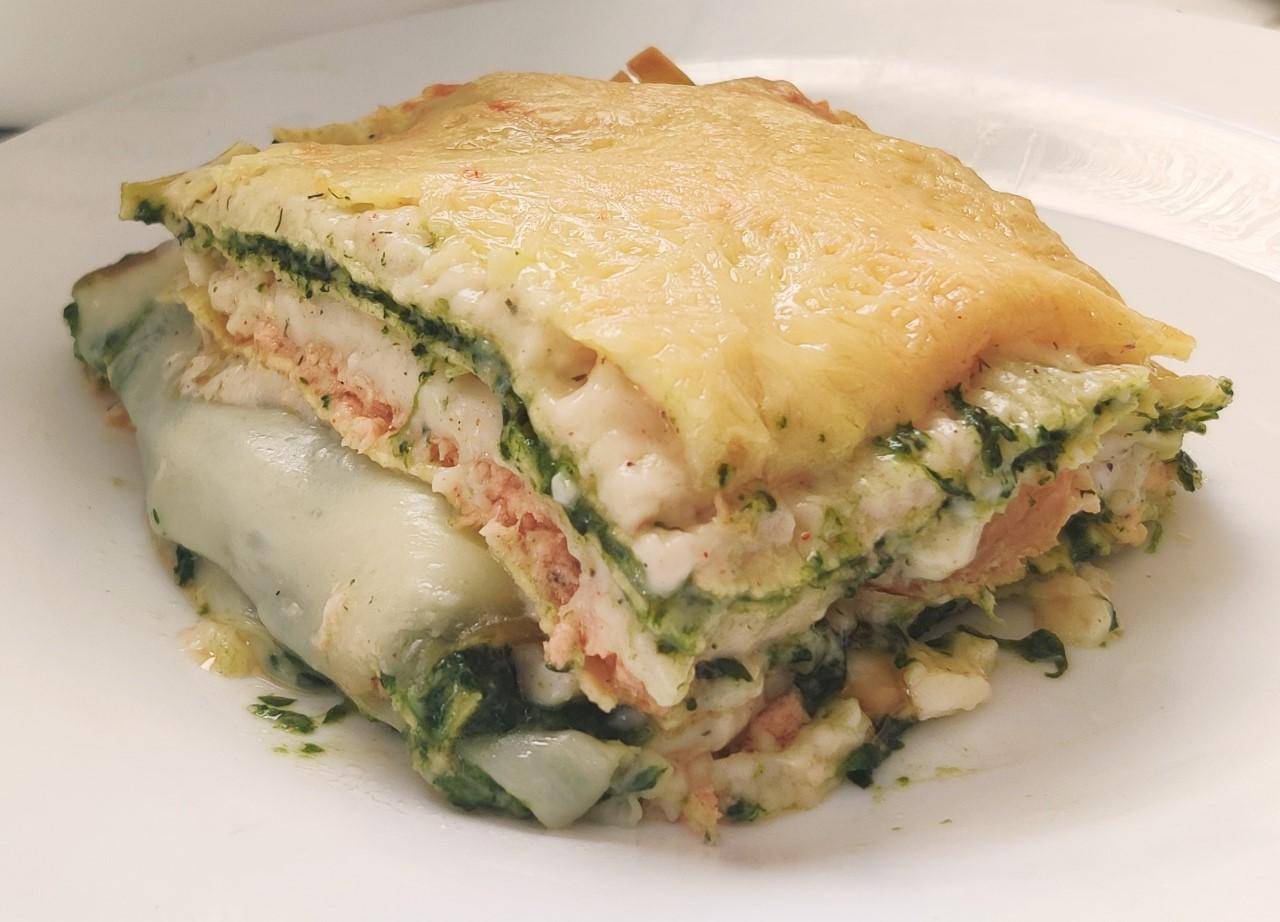 Lasagnes saumon épinards - Recette Companion Connect XL | Moulinex