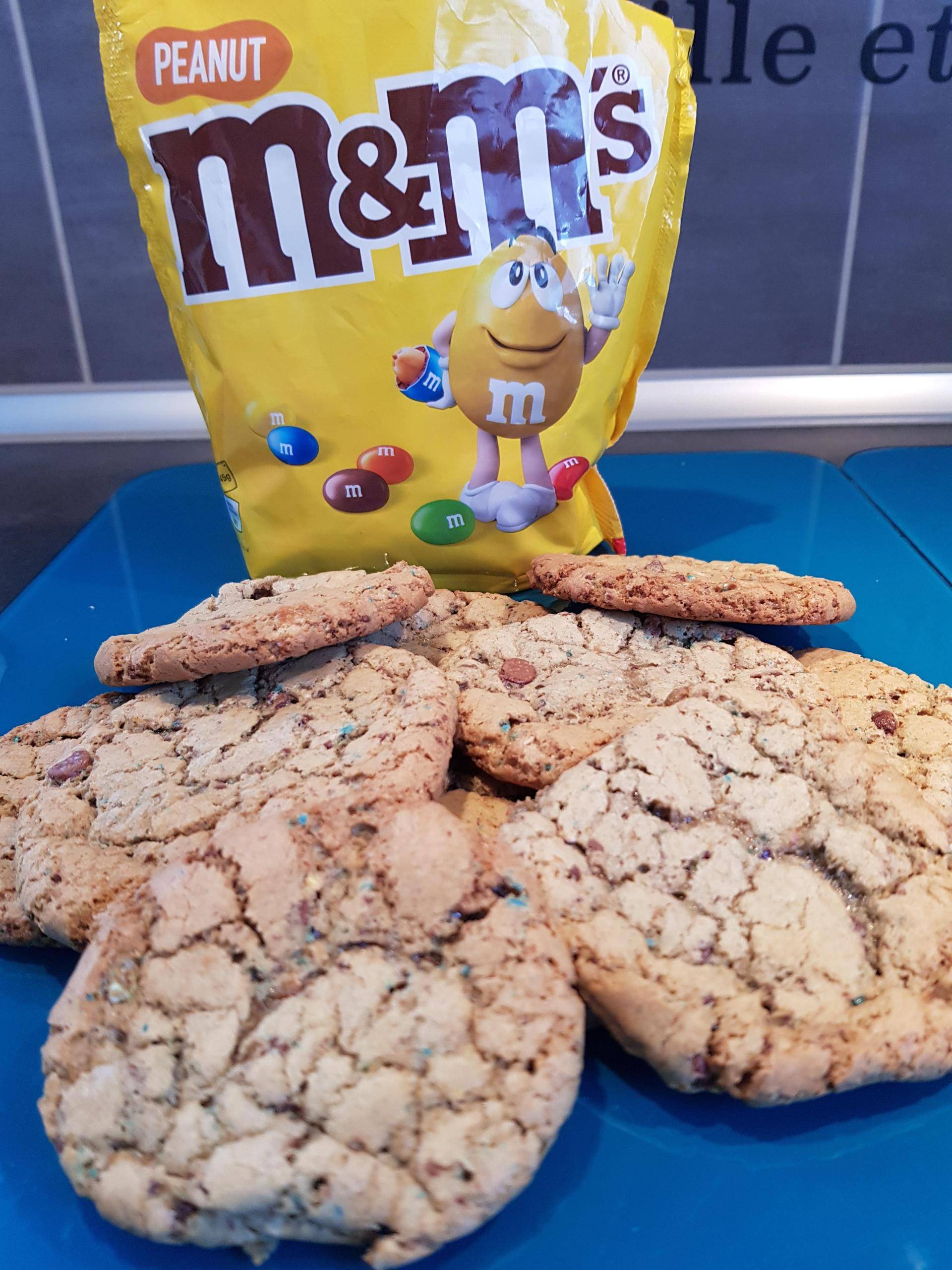 Cookie M&M et pépites de chocolat - Recette Companion Connect XL | Moulinex