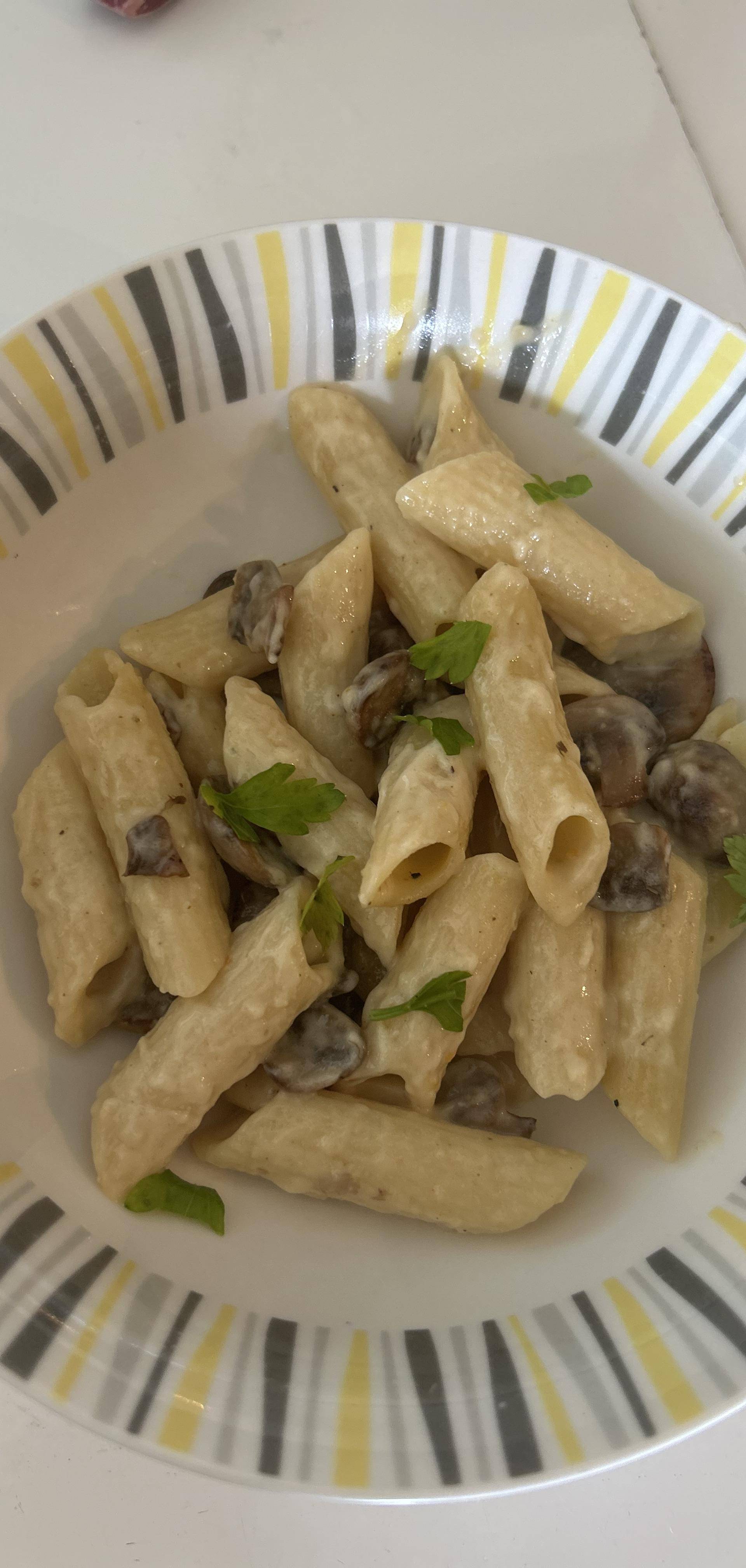 Pennes au poulet et champignons - Recette Cookeo | Moulinex