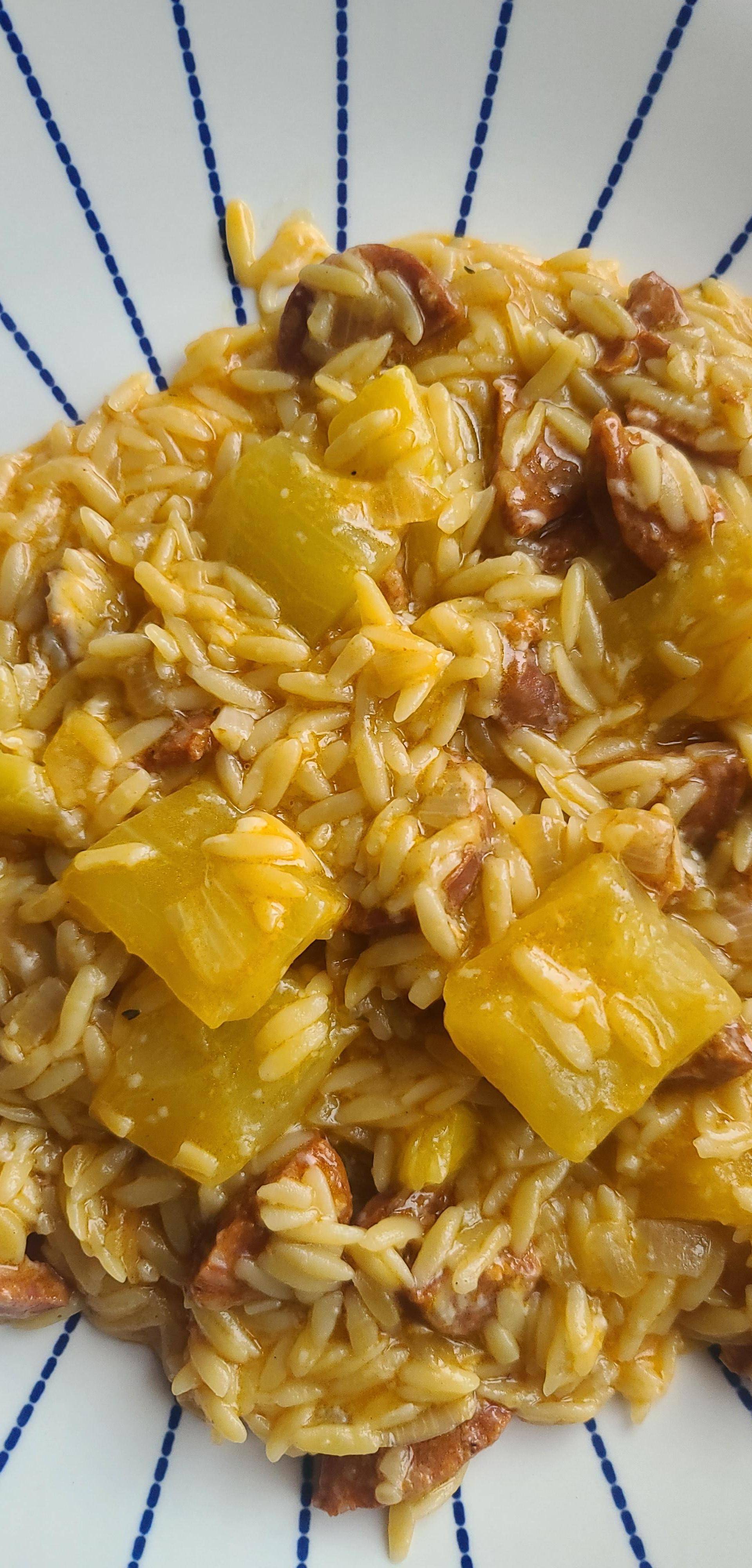 Orzo chorizo courgette - Recette Cookeo | Moulinex