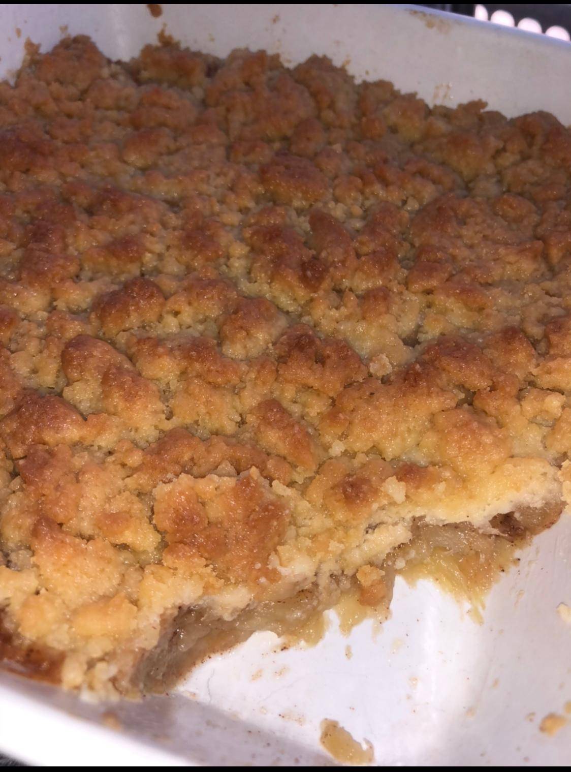 Crumble aux pommes - Recette Cookeo | Moulinex