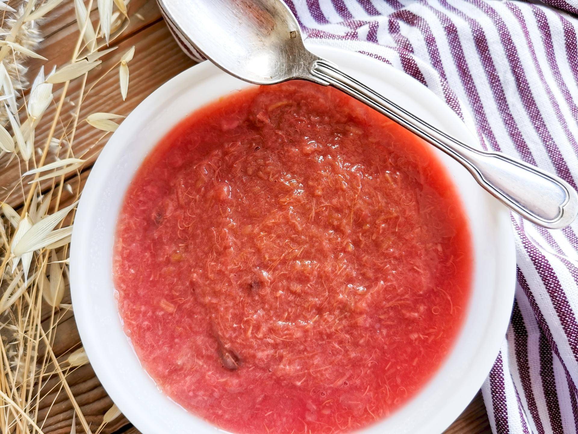 Compote de rhubarbe sans sucre - Recette Companion Connect XL | Moulinex
