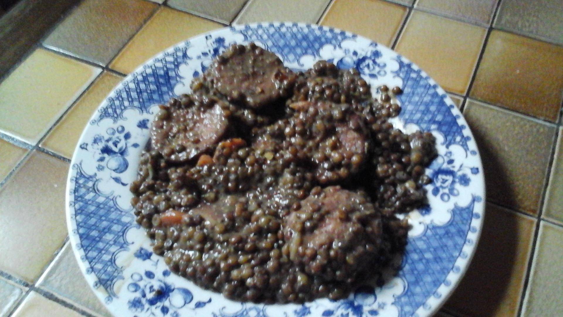 Saucisse morteau aux lentilles - Recette Companion Connect XL | Moulinex