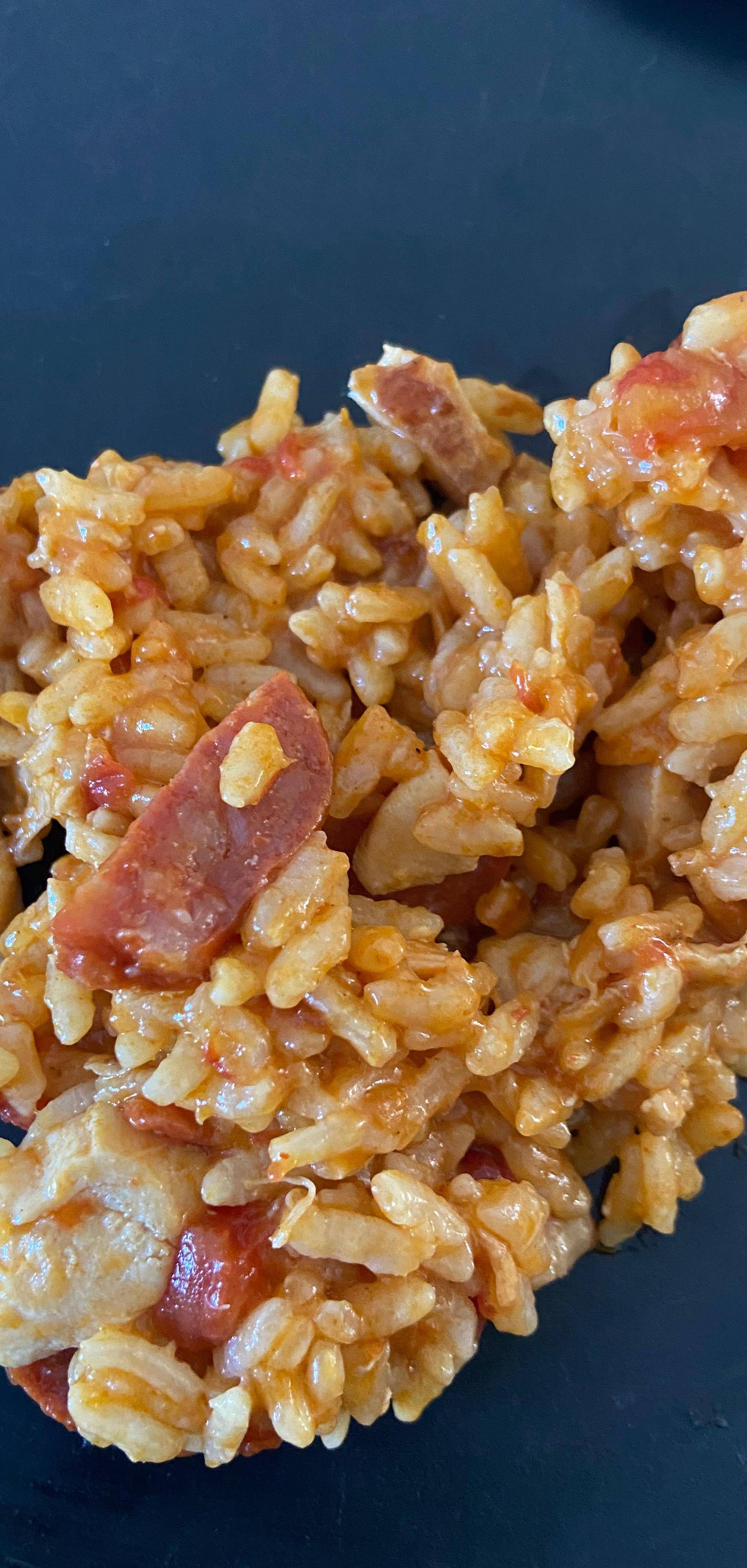 Risotto poulet et tomate - Recette Cookeo | Moulinex