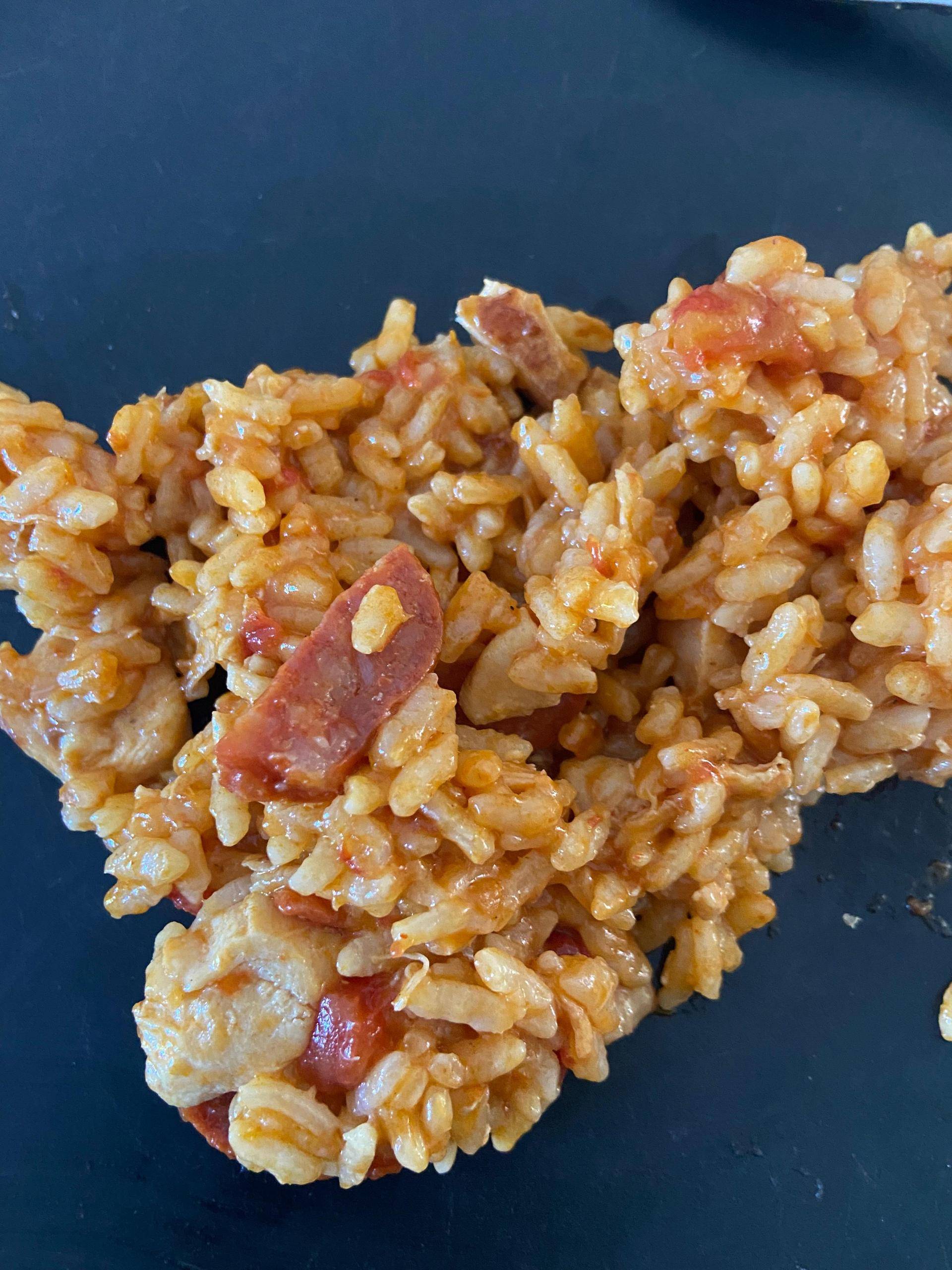 Risotto tomate poulet chorizo - Recette Cookeo | Moulinex