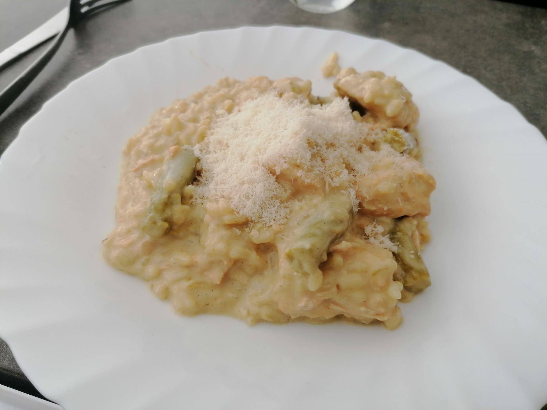 Risotto saumon asperge - Recette Cookeo | Moulinex