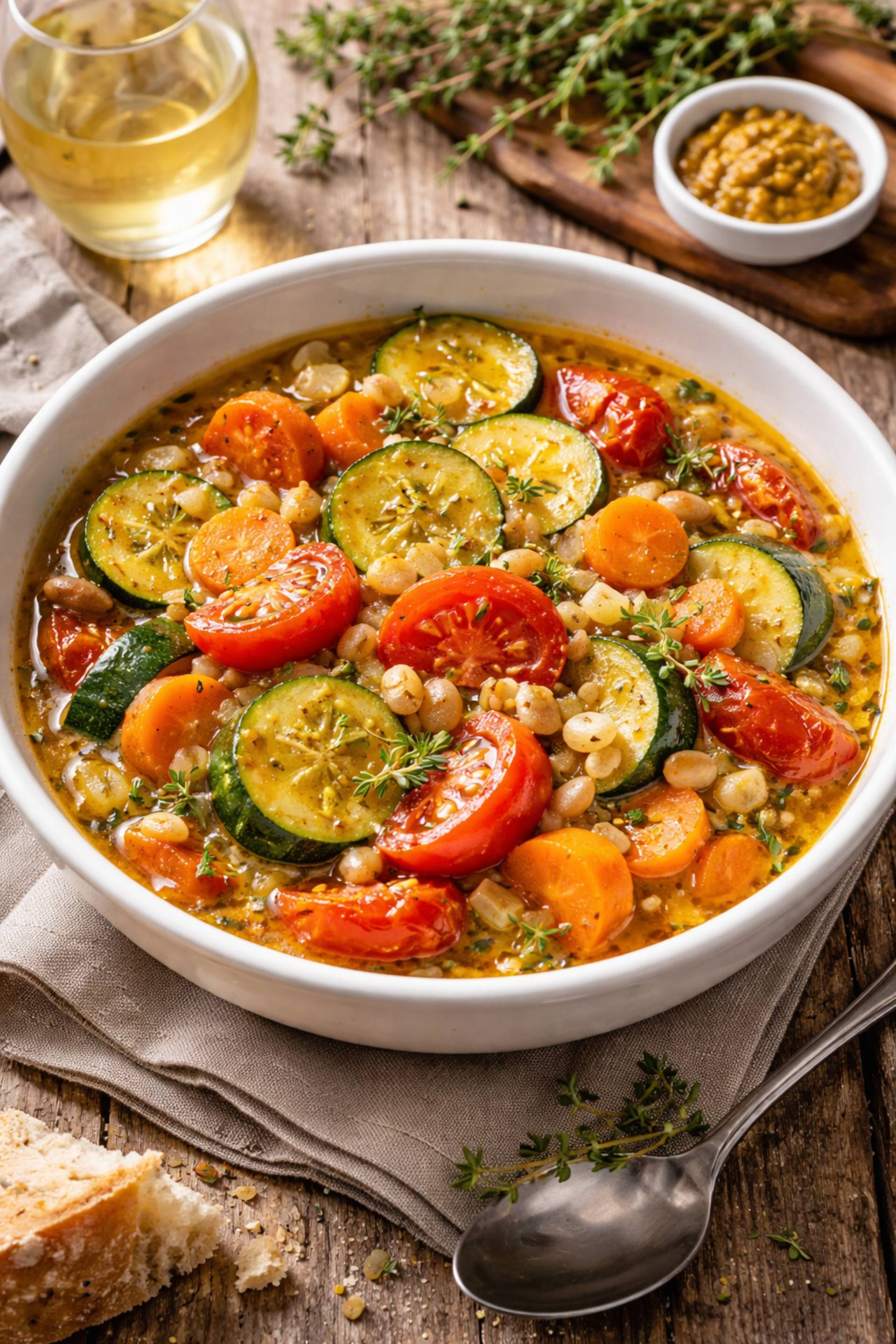 Mijoté de légumes et flageolets - Recette Companion Connect XL | Moulinex