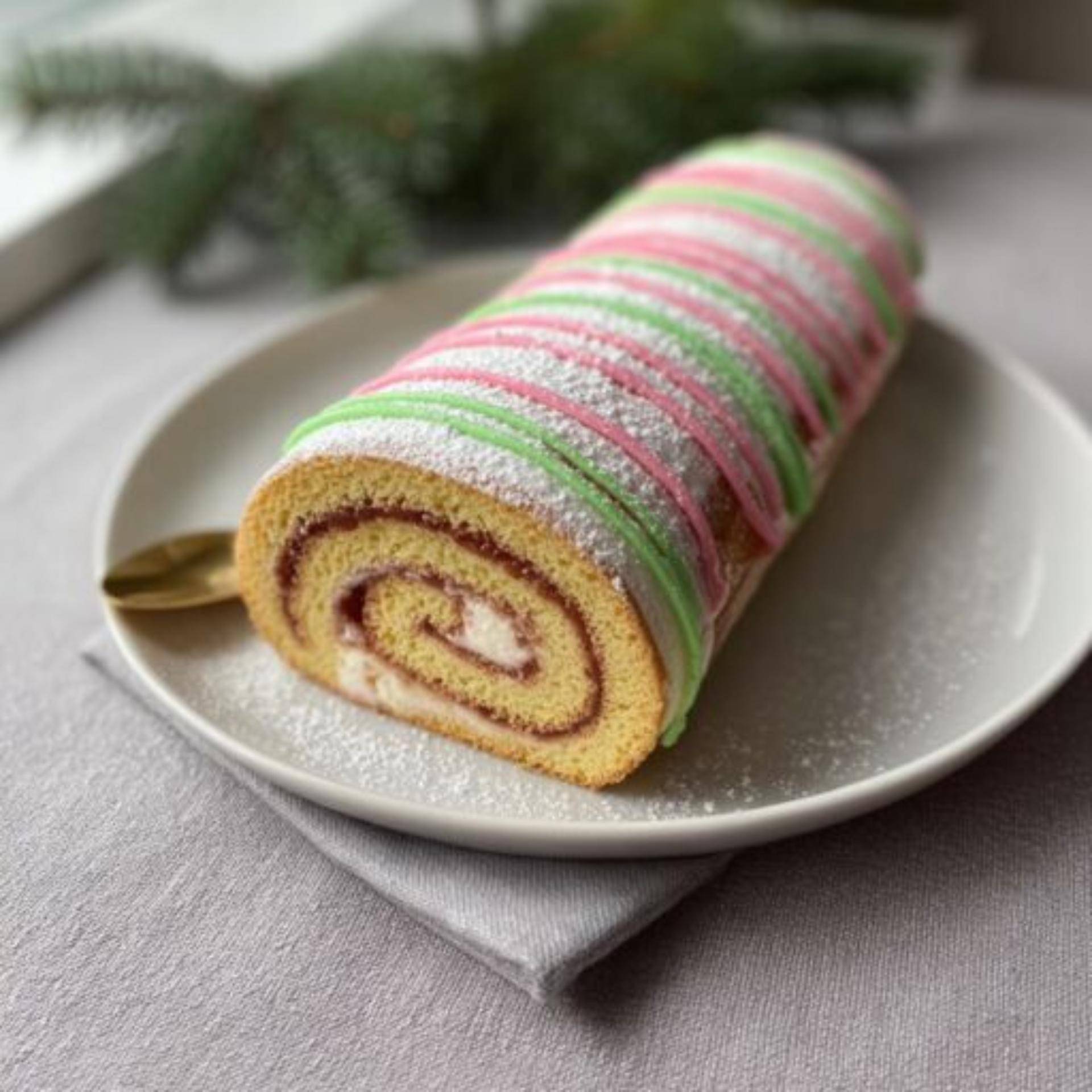 Gâteau roulé façon bûche express - Recette BAKE PARTNER | Moulinex