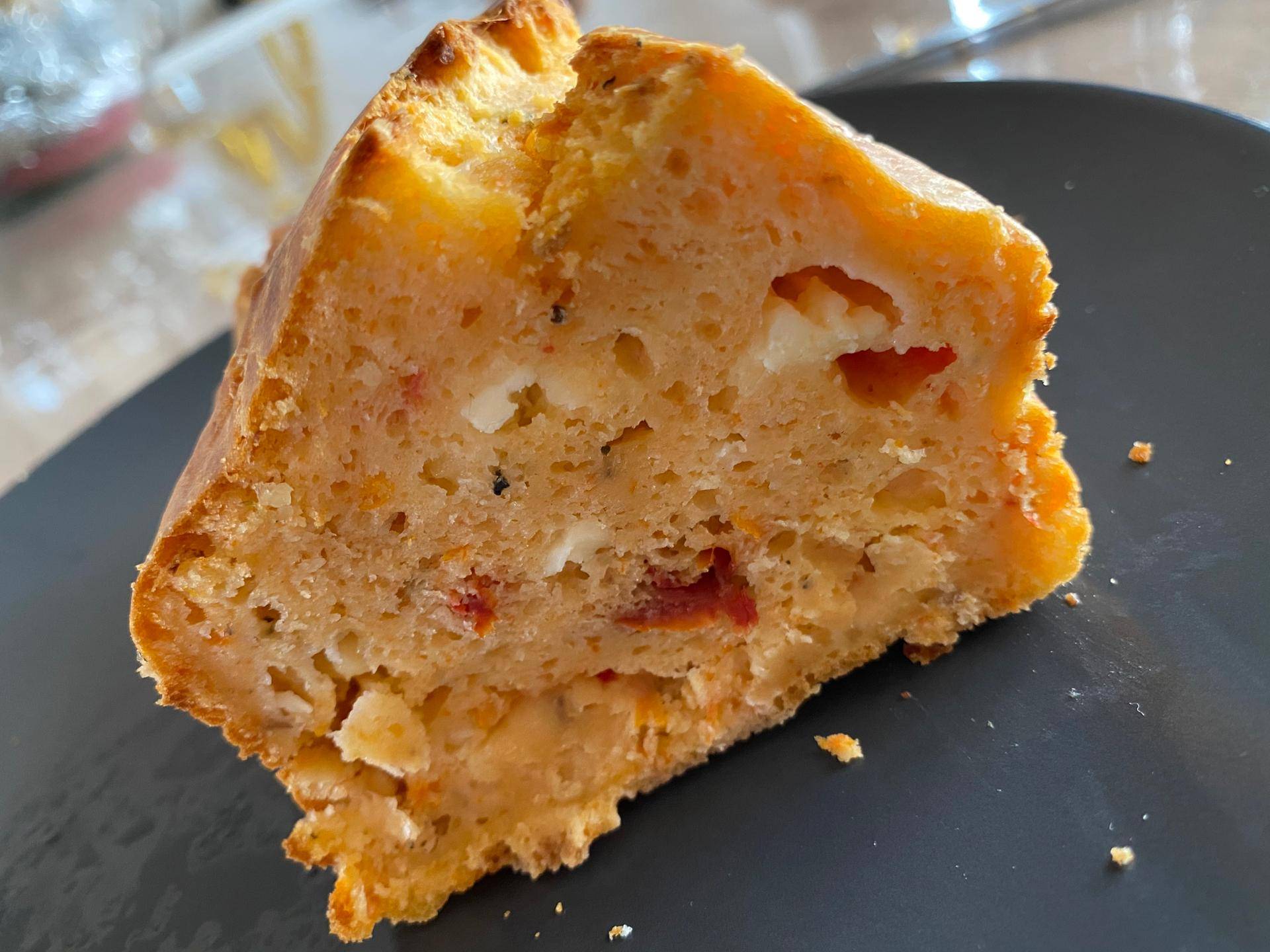 Cake Salé Feta et tomate séchée - Recette Companion Connect | Moulinex