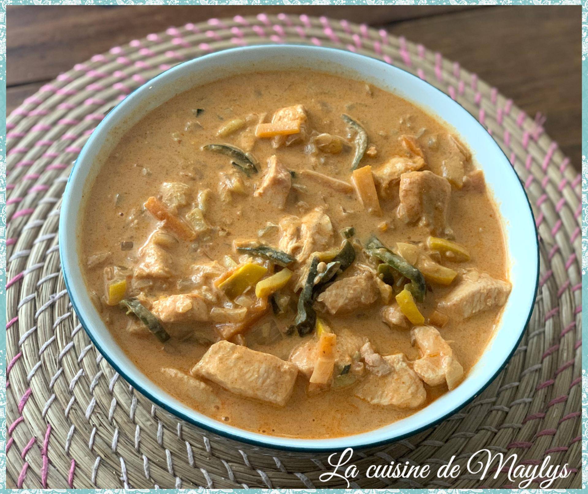 Curry de poulet cambodgien - Recette Cookeo V3 | Moulinex