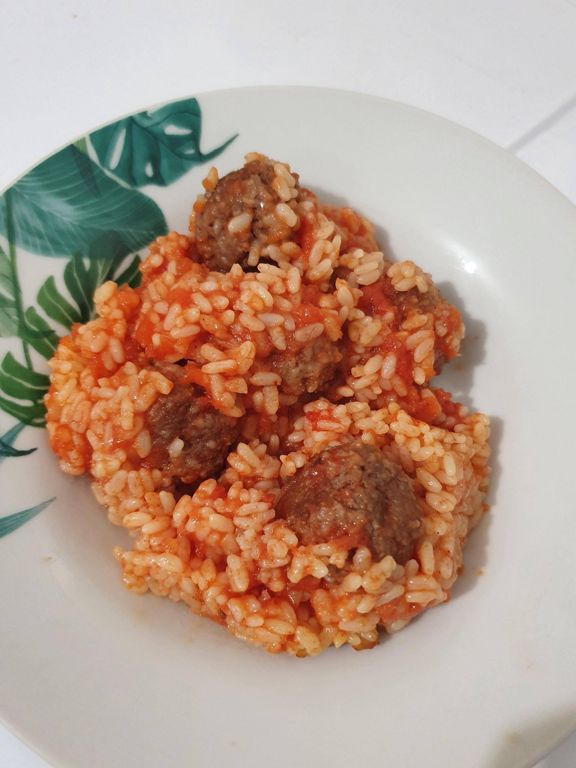 Riz au boulette sauce tomate - Recette Cookeo | Moulinex