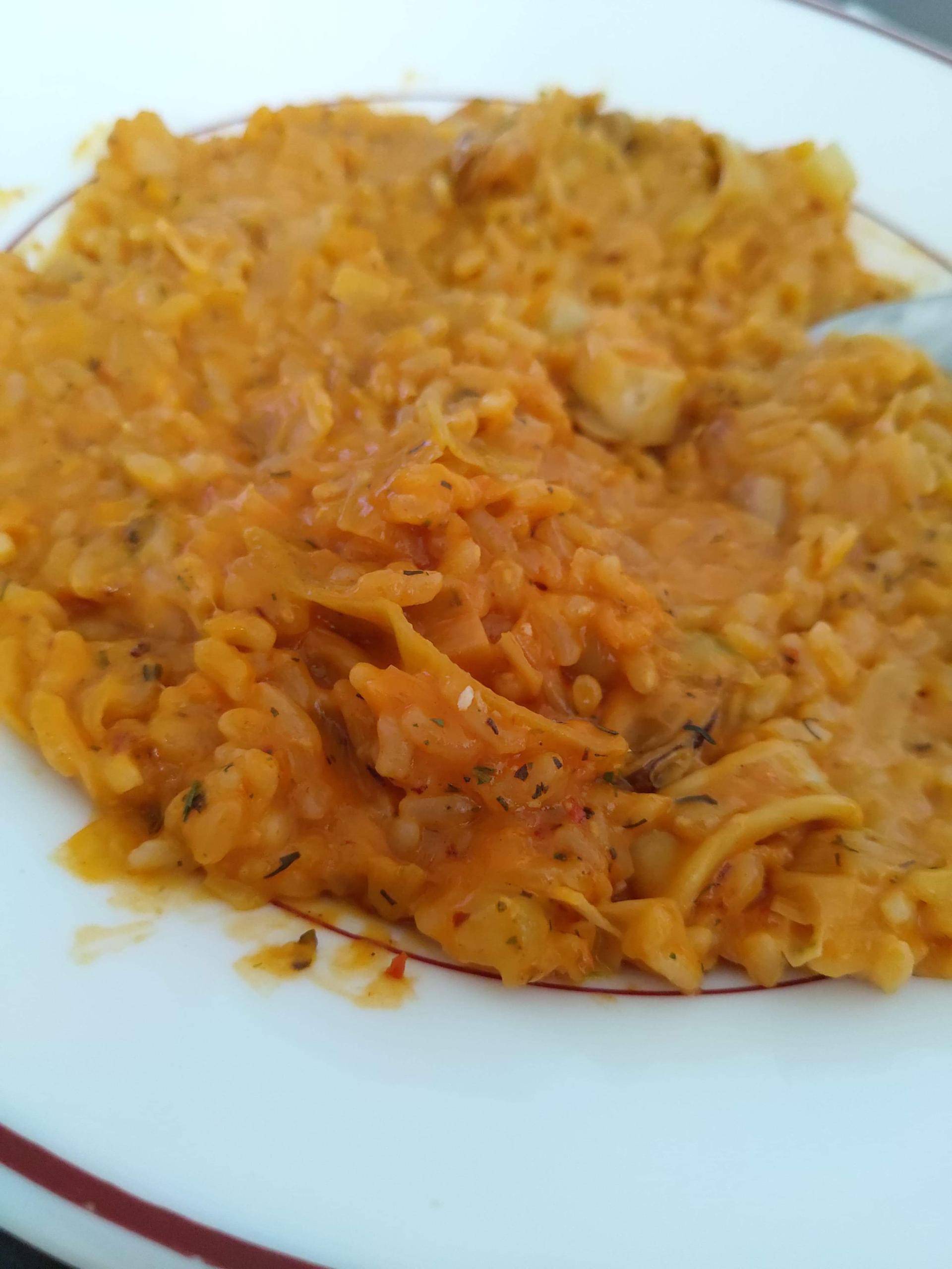 Risotto tomates et fruits de mer - Recette Cookeo | Moulinex