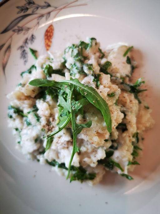 Risotto au chèvre et roquette - Recette Companion Connect XL | Moulinex