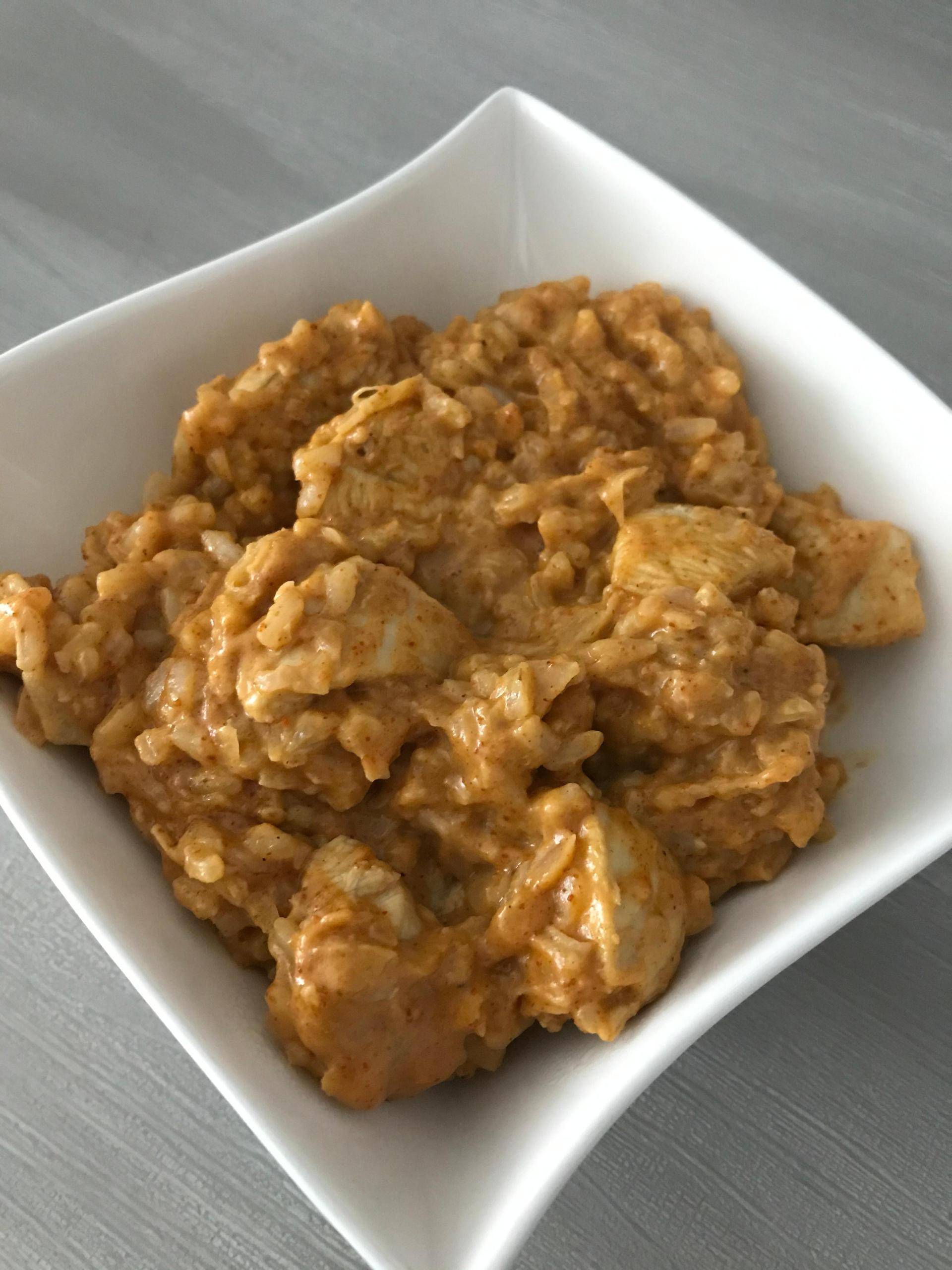 Poulet curry et lait de coco - Recette Companion | Moulinex