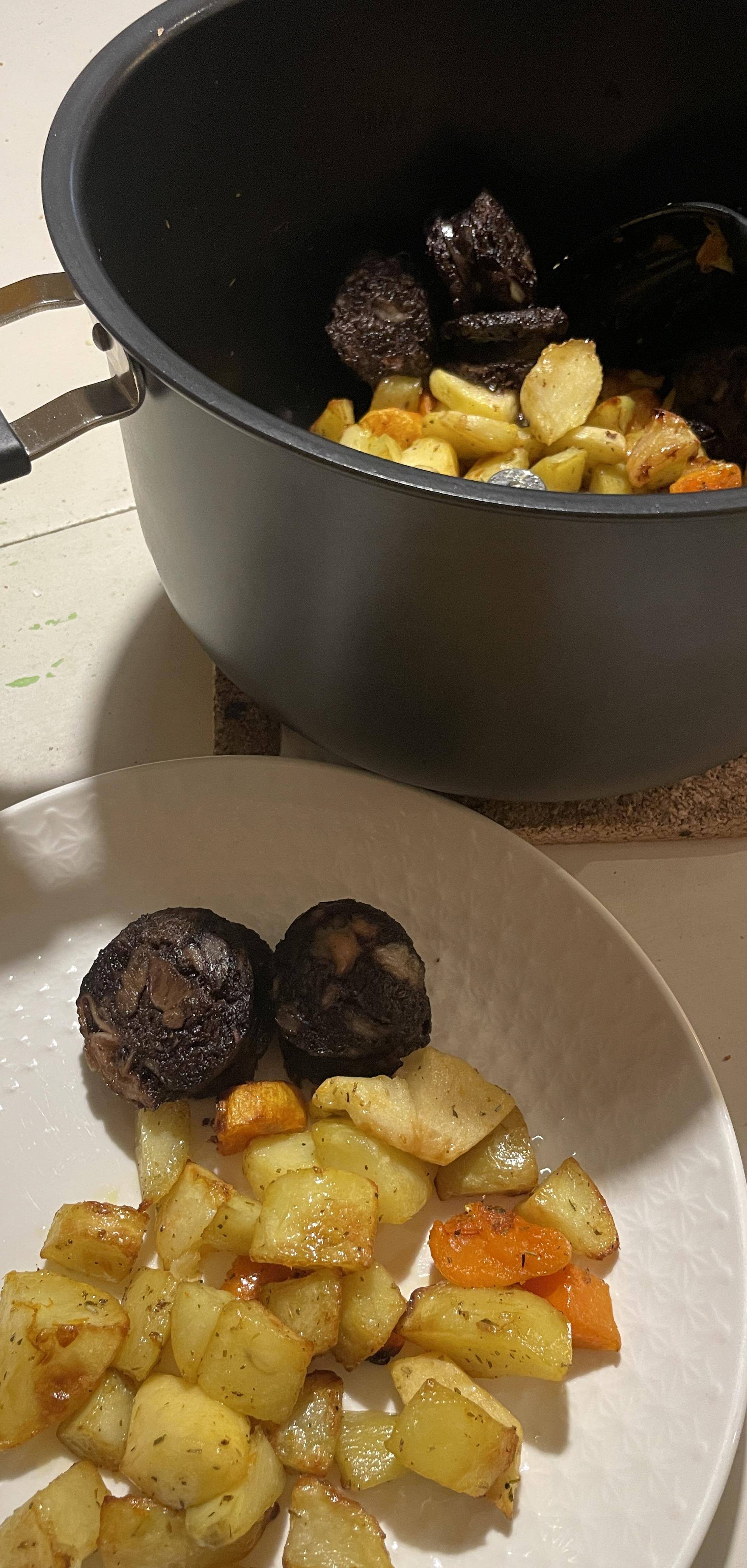 Boudin aux pommes et pommes de terre - Recette Cookeo Infinity Autostir | Moulinex