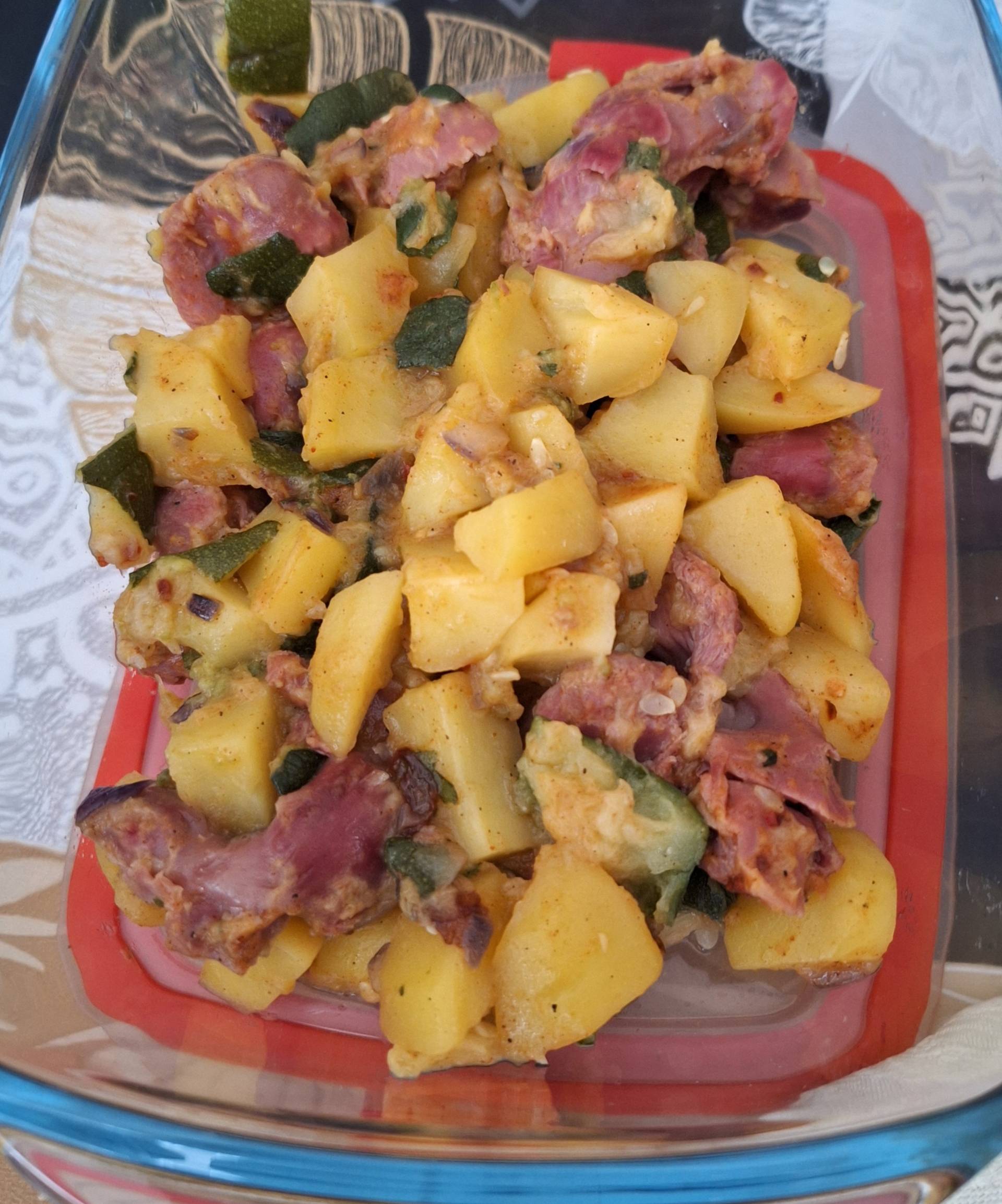 Poêlée gésiers, pommes de terre, courgettes - Recette Cookeo V3 | Moulinex