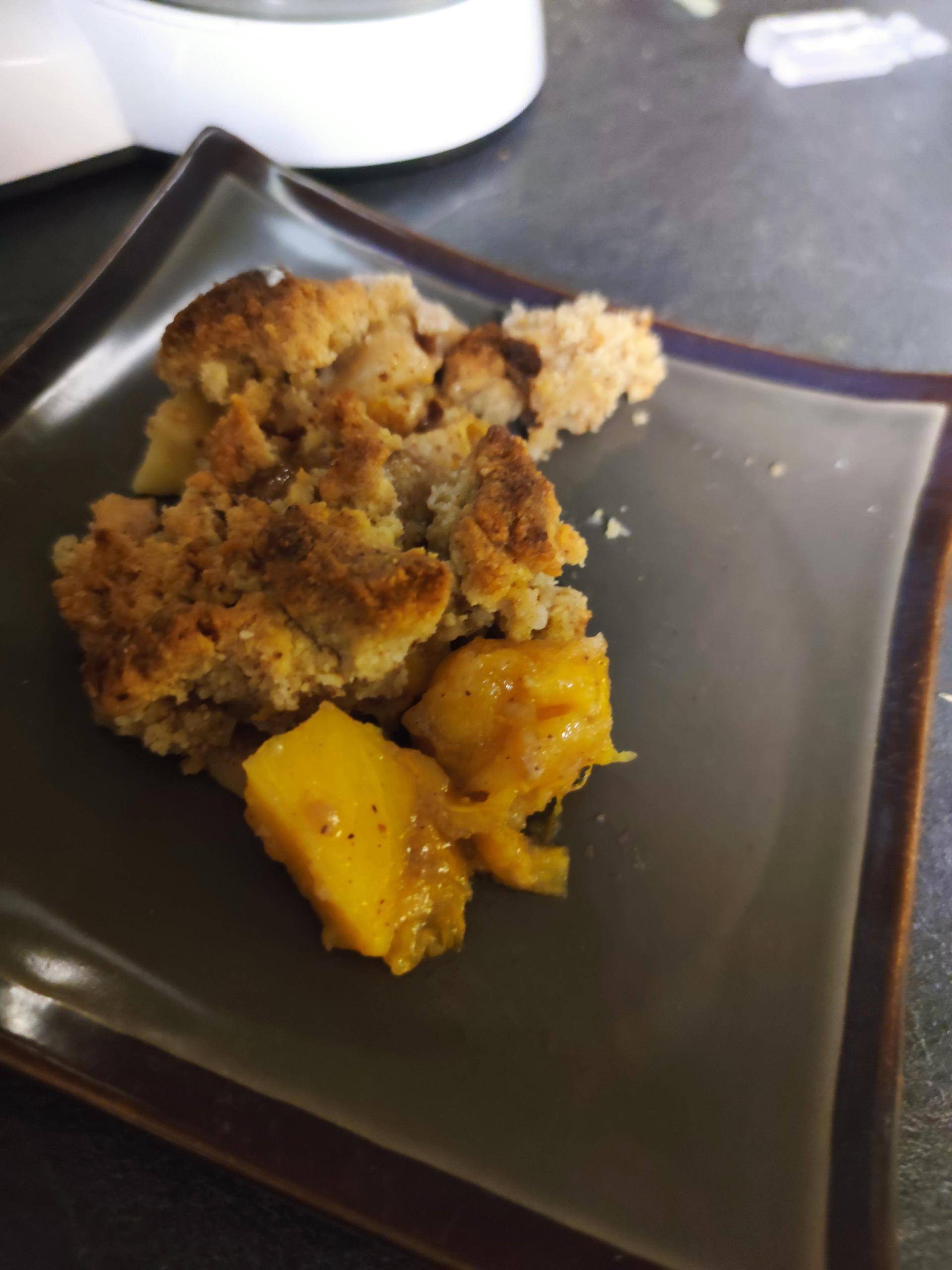Crumble Pomme Kaki de Ali - Recette Companion Connect | Moulinex