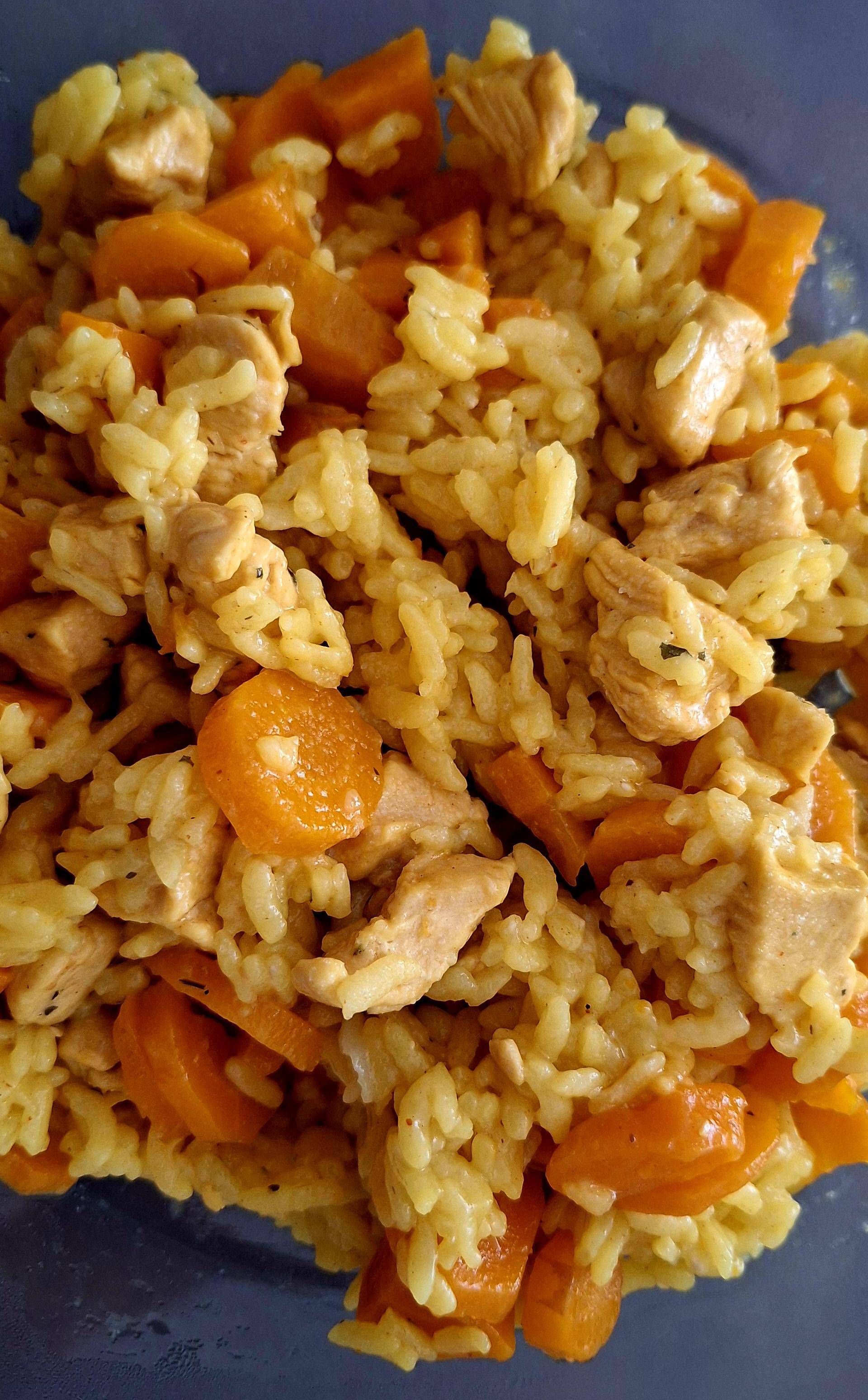 Risotto carottes poulet - Recette Cookeo 9in1 | Moulinex