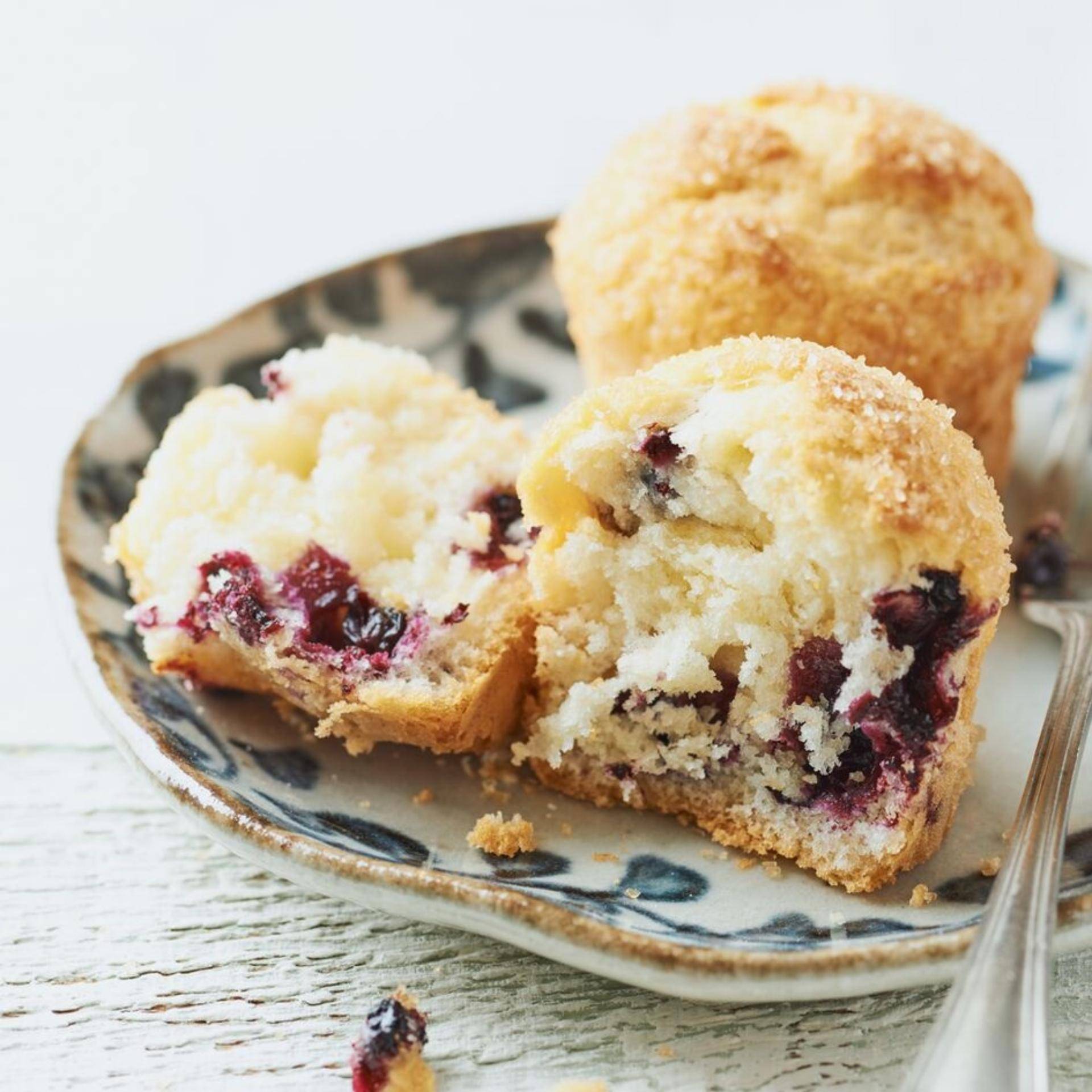 Muffins cassis streusel - Recette BAKE PARTNER | Moulinex