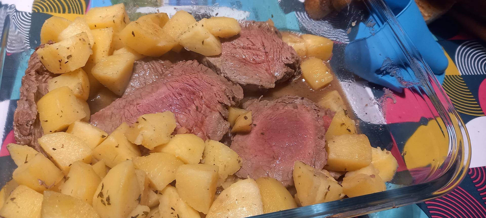 Rosbeef et ses pommes de terres - Recette Cookeo | Moulinex