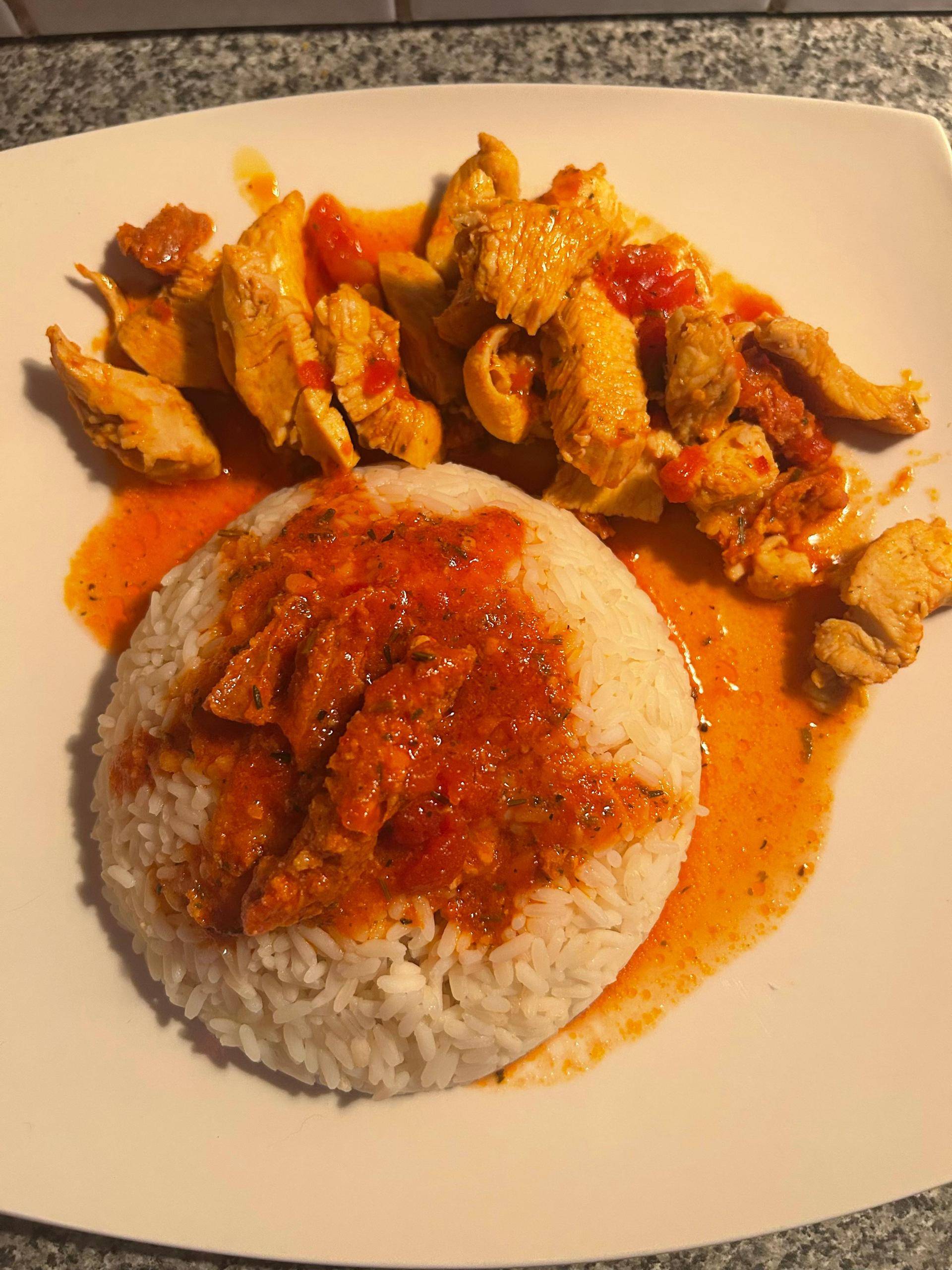 Poulet chorizo tomate - Recette Cookeo | Moulinex