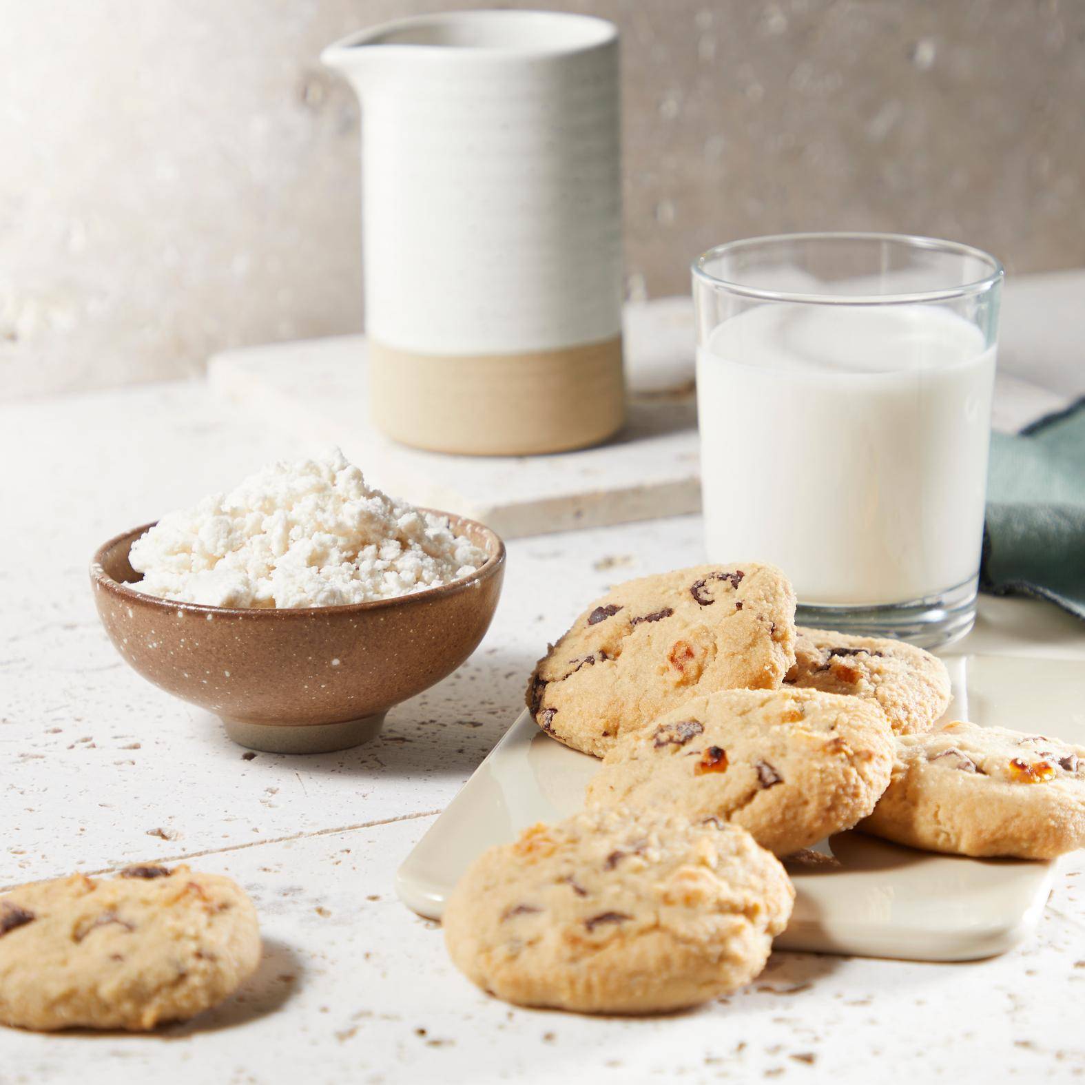 Lait d'amande et cookies à l'okara - Recette Perfectmix + | Moulinex