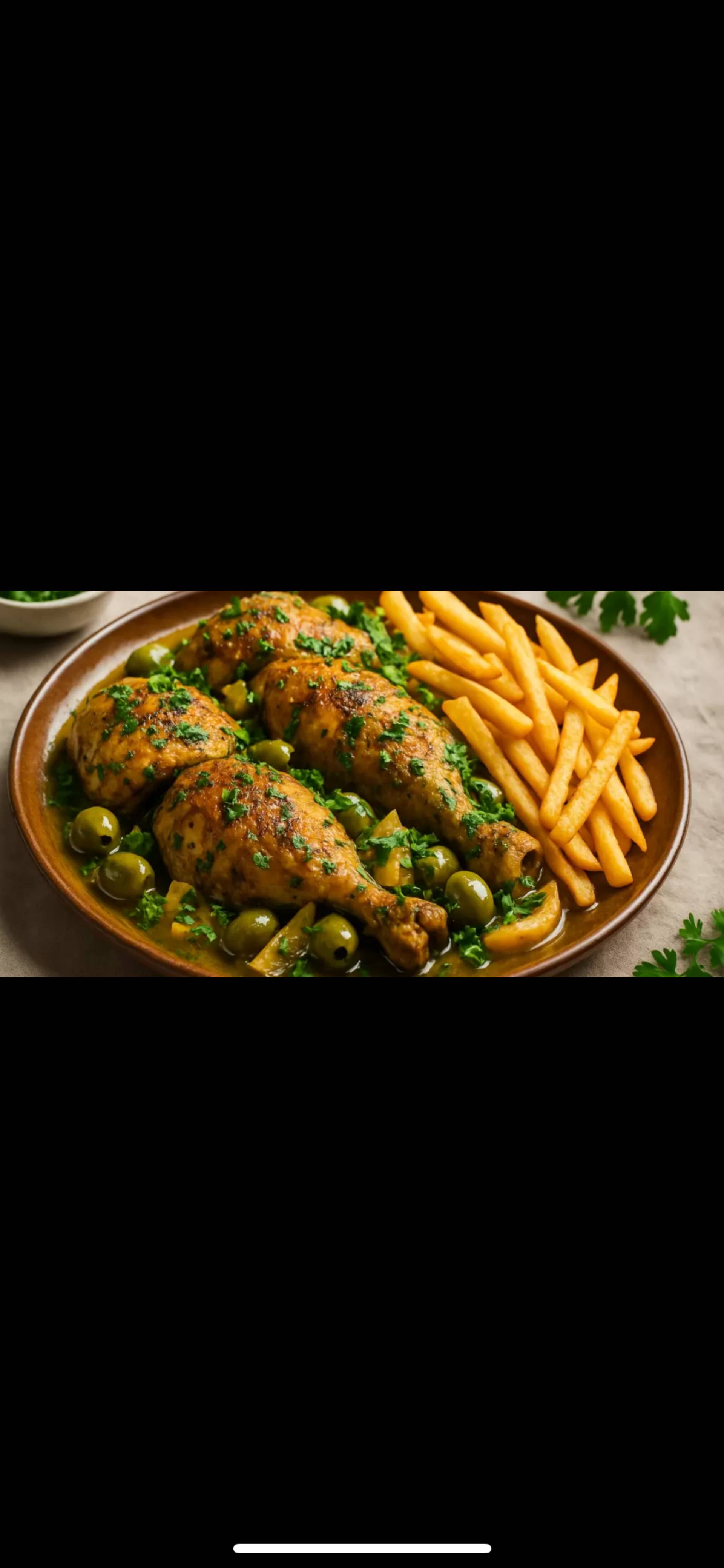 Poulet aux olives - 4 personnes CHATGPT - Recette Cookeo | Moulinex