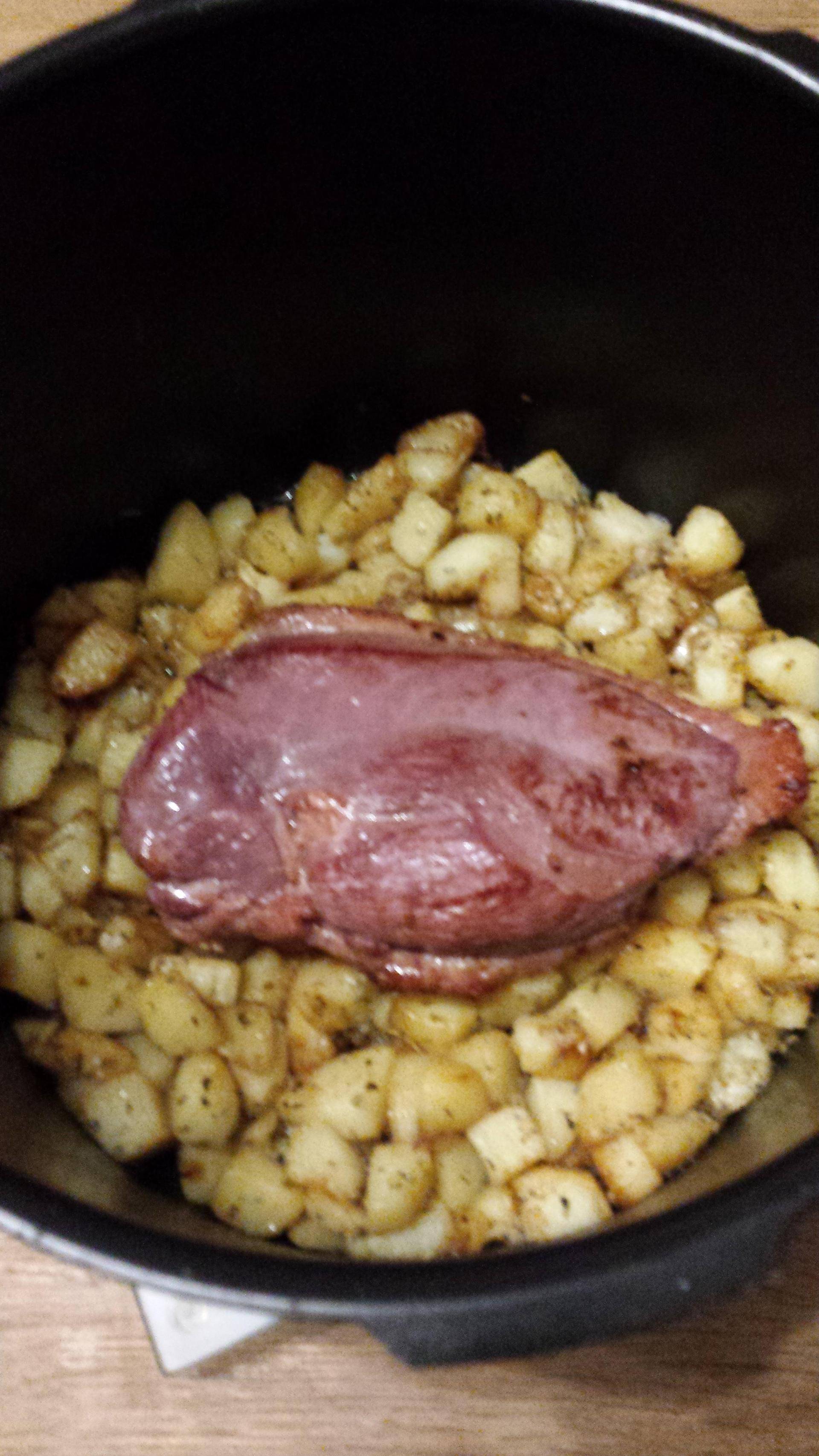 Magret de canard et ses pommes de terre sautées - Recette Cookeo | Moulinex