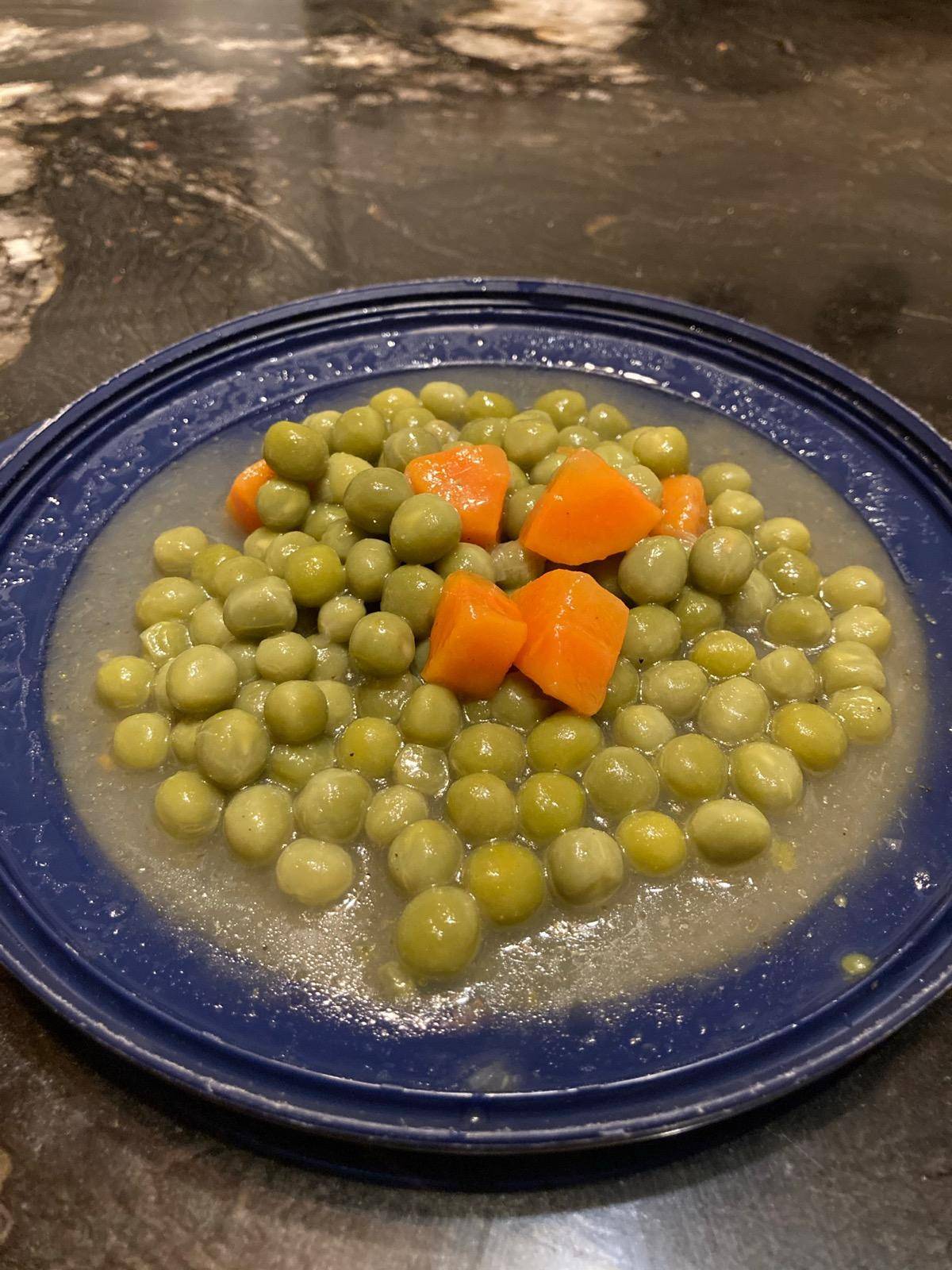 Petits pois carottes - Recette Companion Connect XL | Moulinex