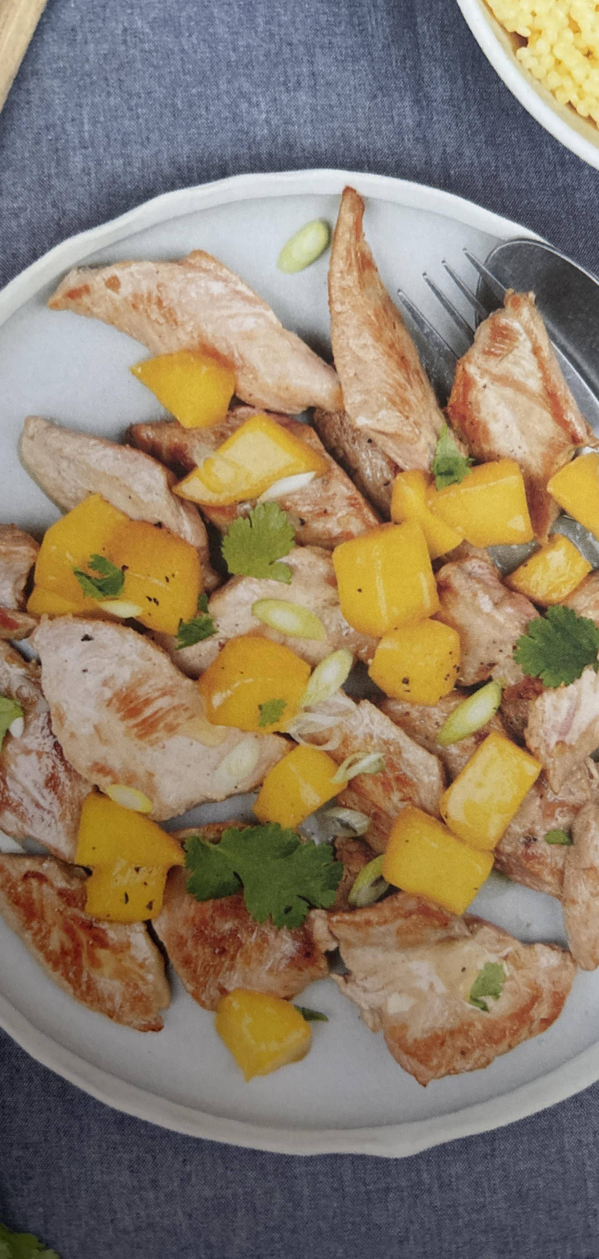 Aiguillettes de canard à la mangue - Recette Companion XL | Moulinex