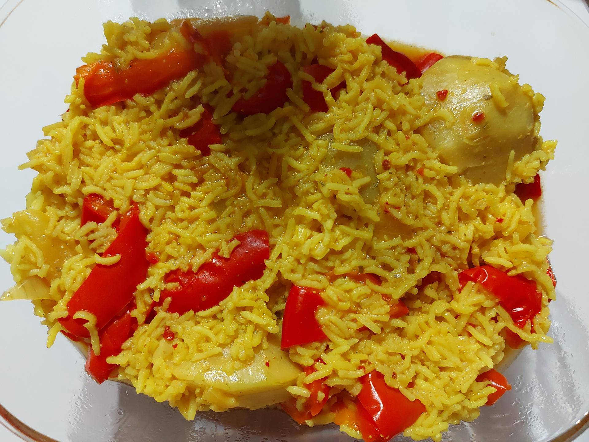Riz basmati aux poivrons et artichauts - Recette Cookeo | Moulinex