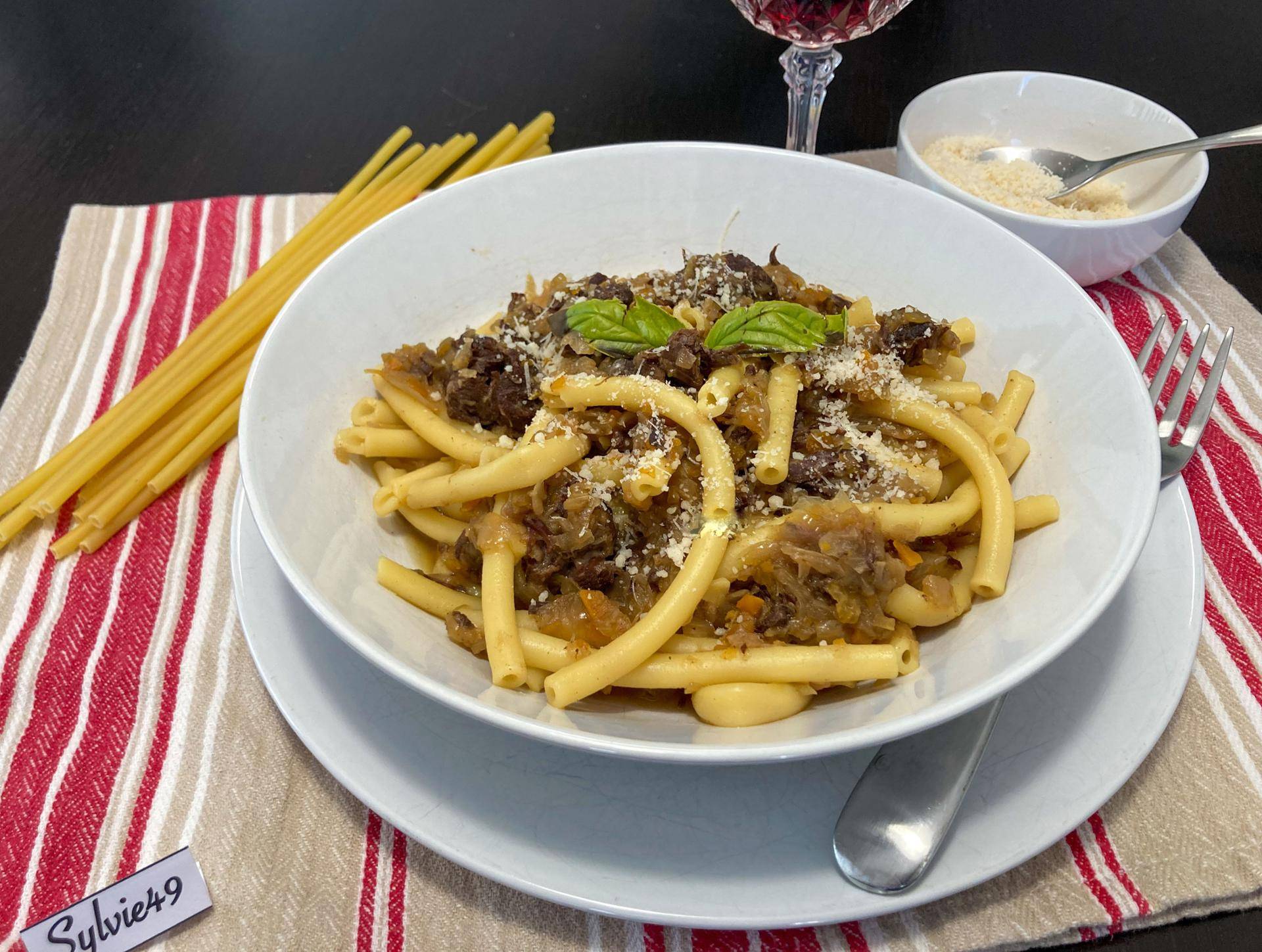 Ziti alla genovese (pâtes) - Recette Cookeo V3 | Moulinex