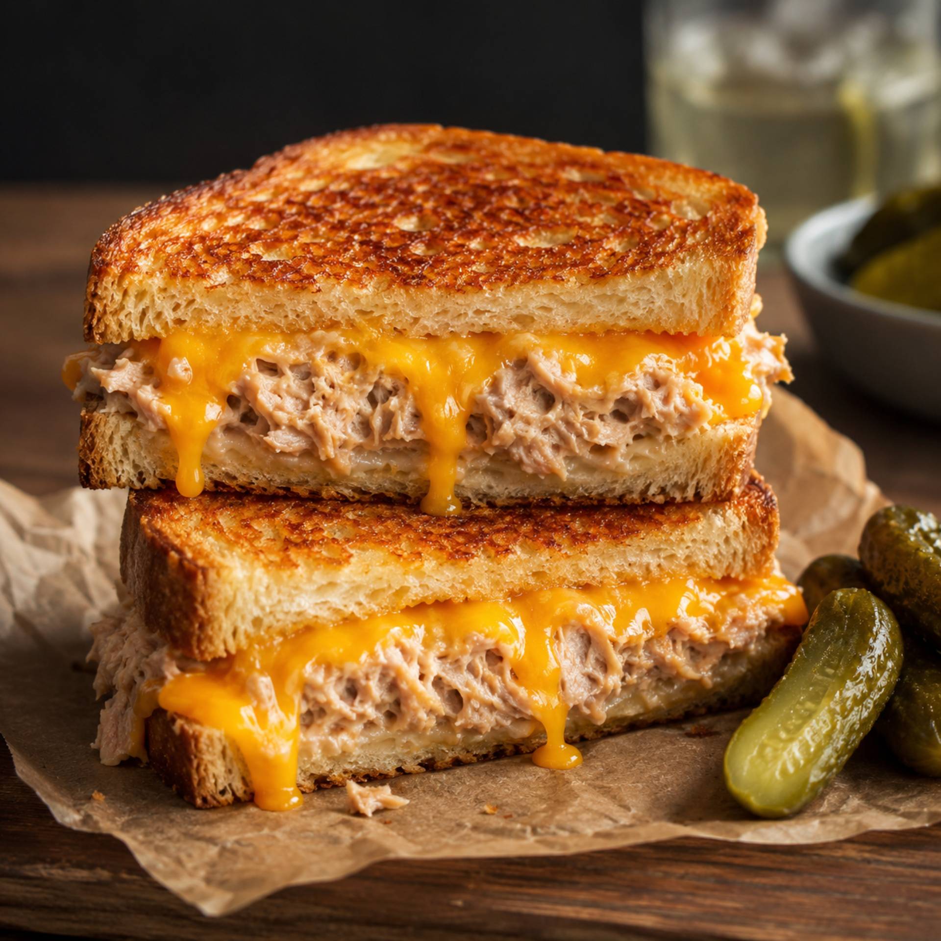 Sandwich au thon chaud - Recette Crisp&Go 3P | Moulinex