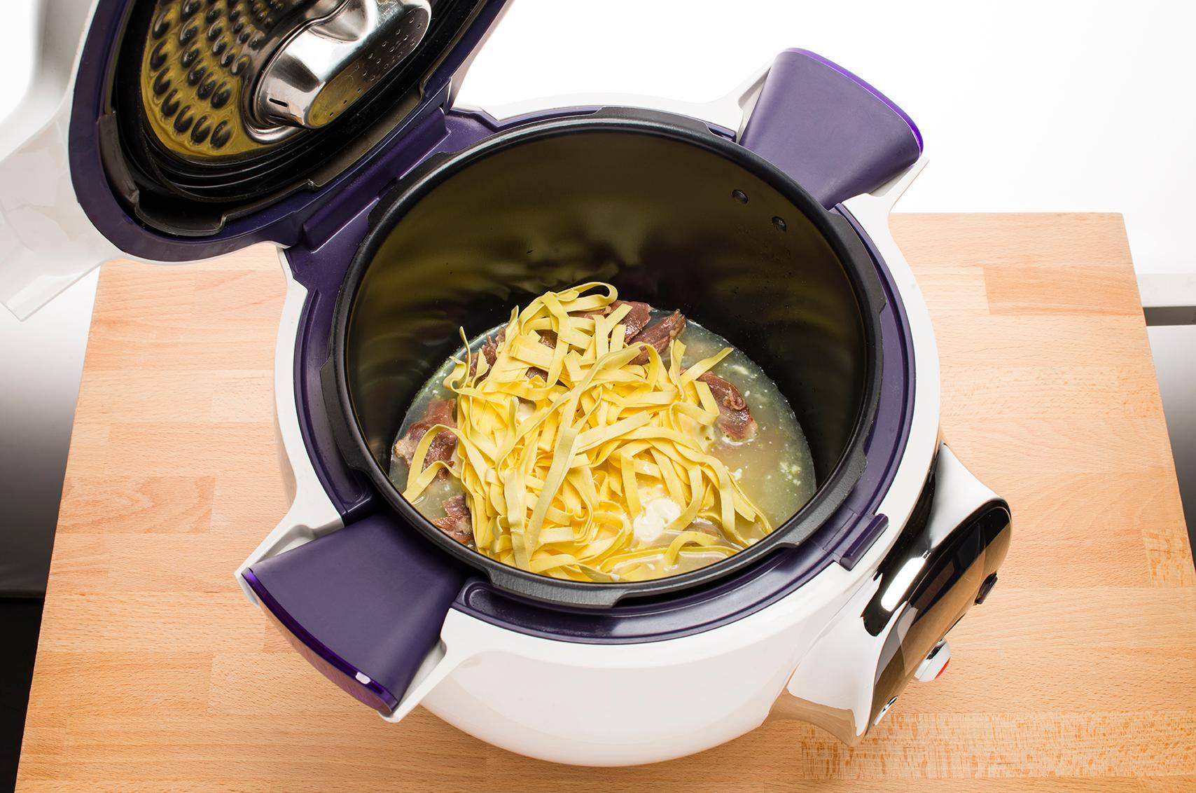 Carbonara chic canard - Recette Cookeo | Moulinex