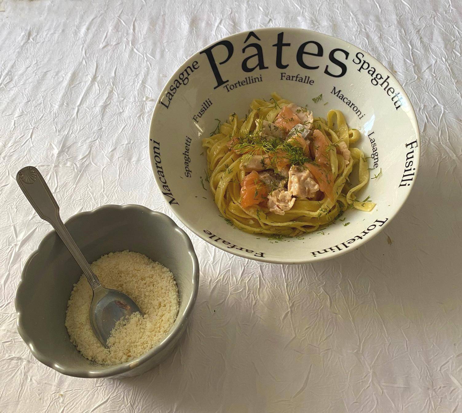 Tagliatelles aux deux saumons - Recette Cookeo V3 | Moulinex