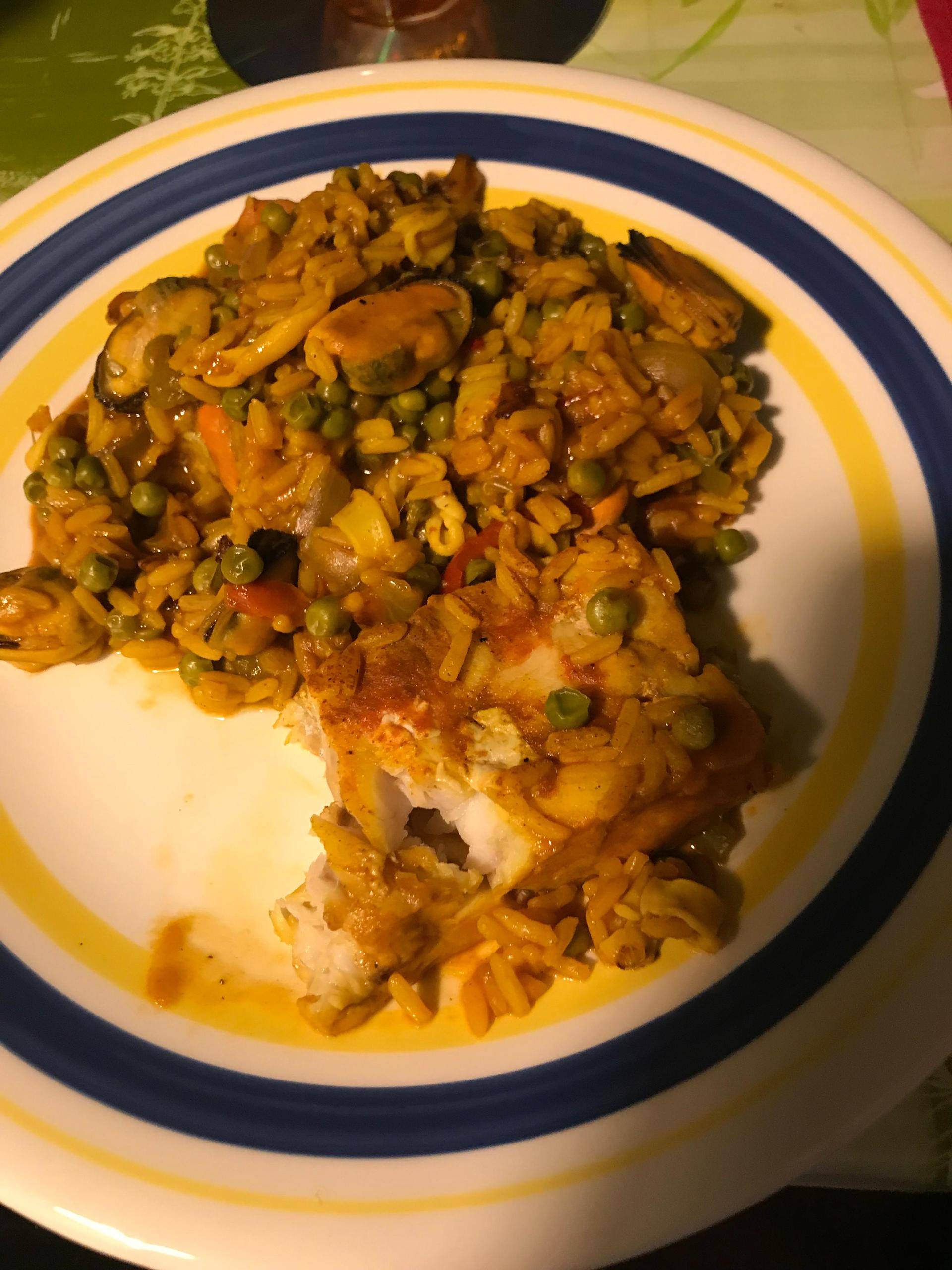 Paella poisson - Recette Cookeo | Moulinex