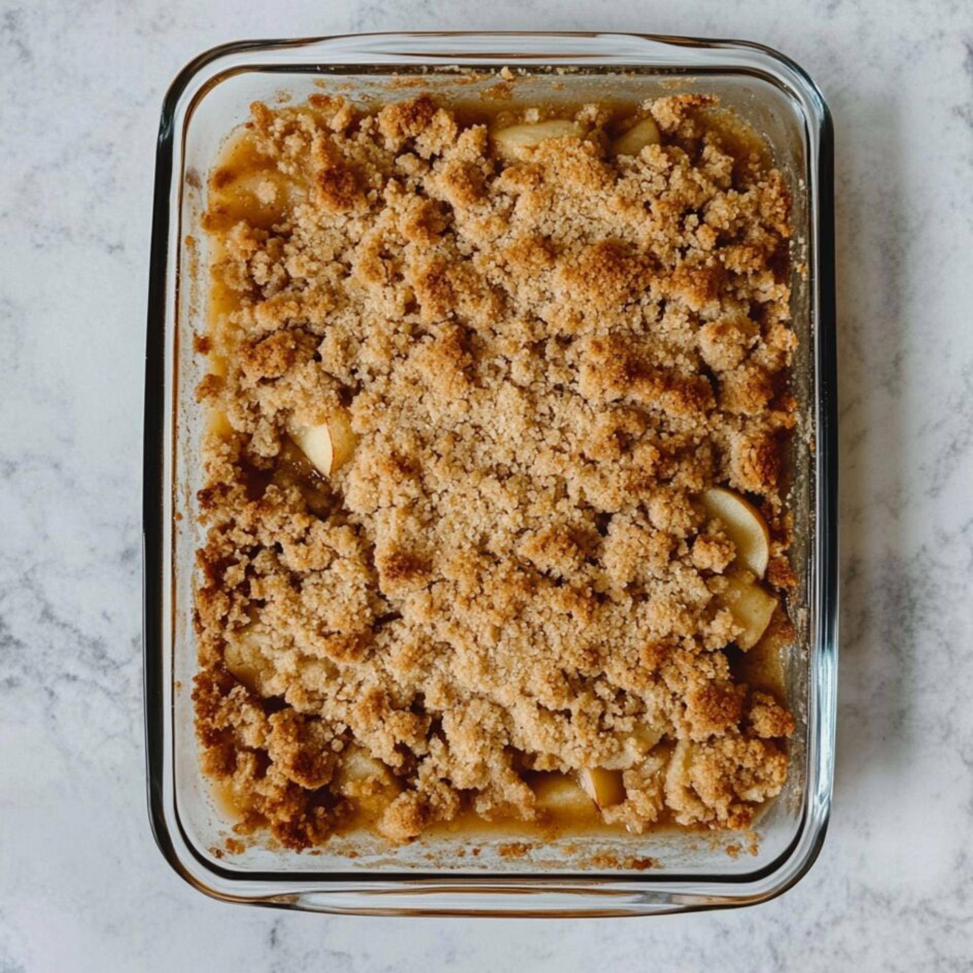 Crumble aux pommes - Recette Easy Fry Max | Moulinex