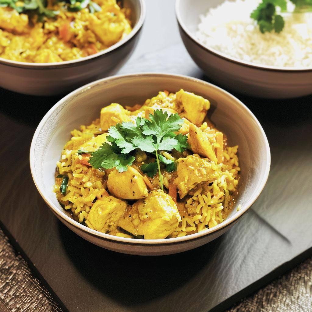 One pot poulet au curry - Recette Cookeo Mini | Moulinex