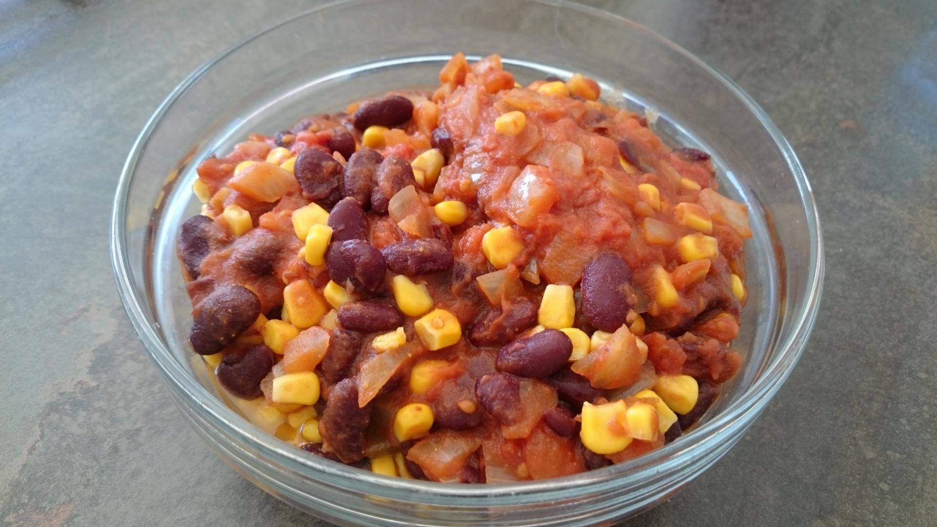 Chili sin carne - Recette Companion Connect | Moulinex