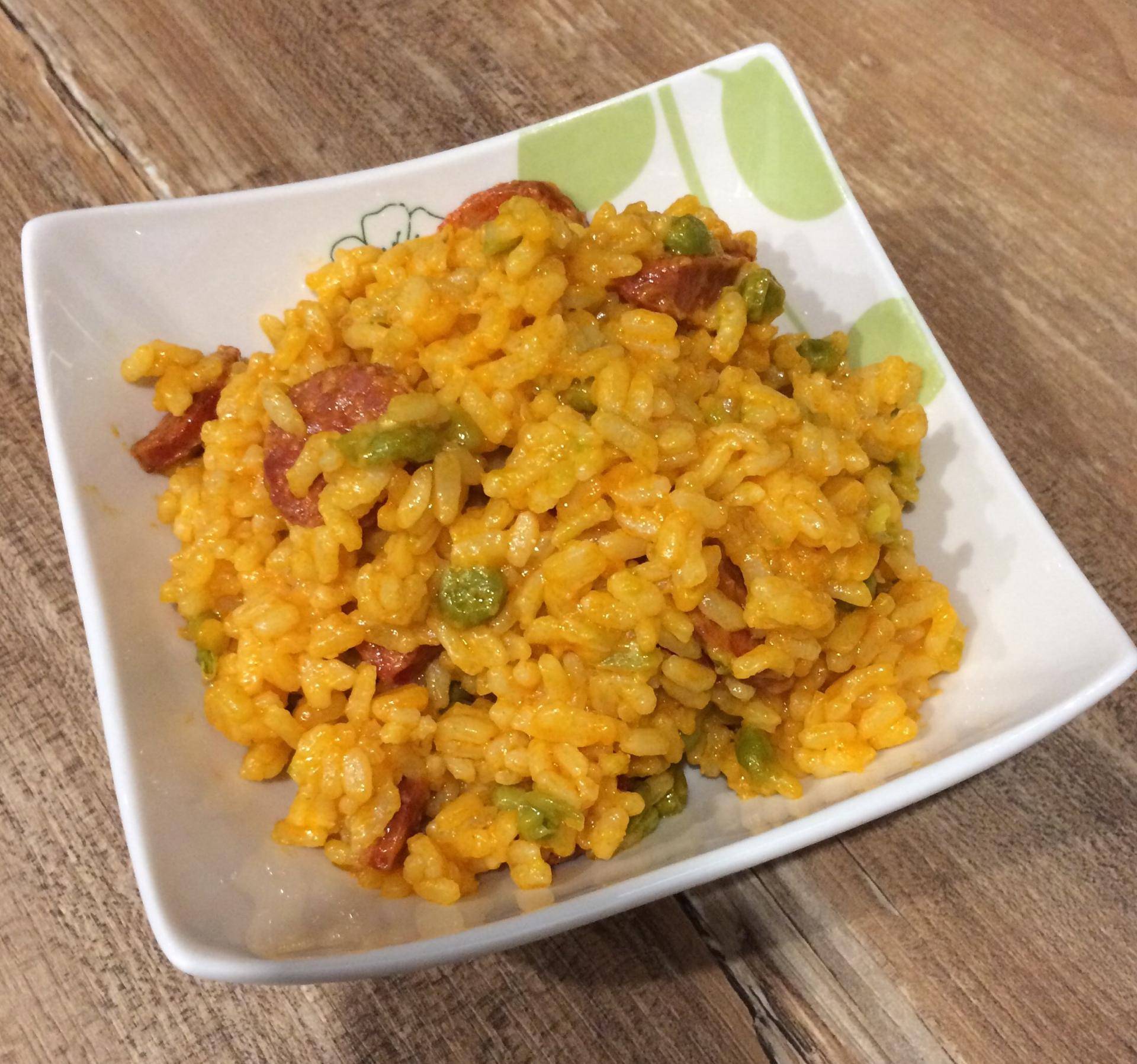 Risotto chorizo au safran - Recette Cookeo | Moulinex