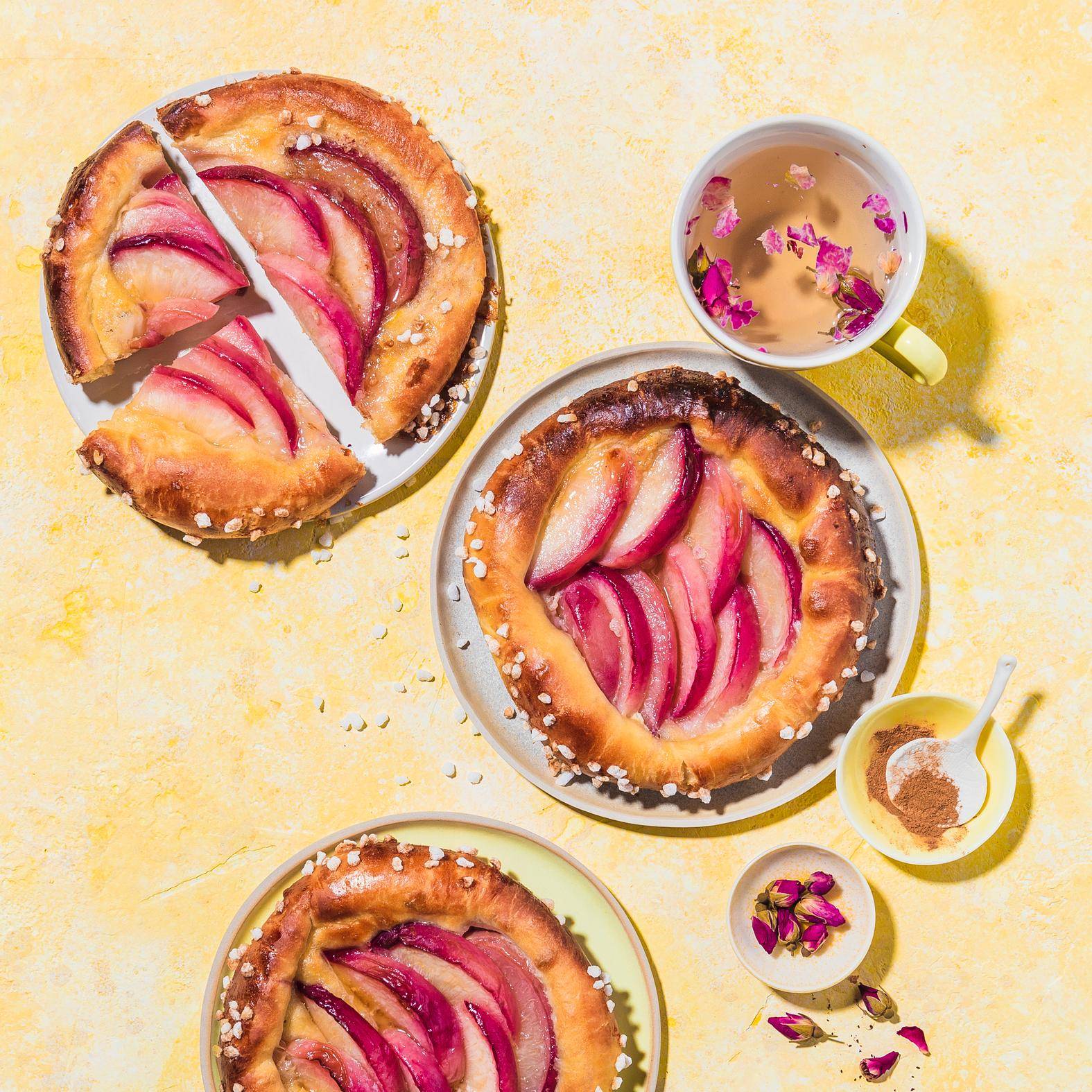 Perzik briochebroodjes - Recette Companion | Moulinex