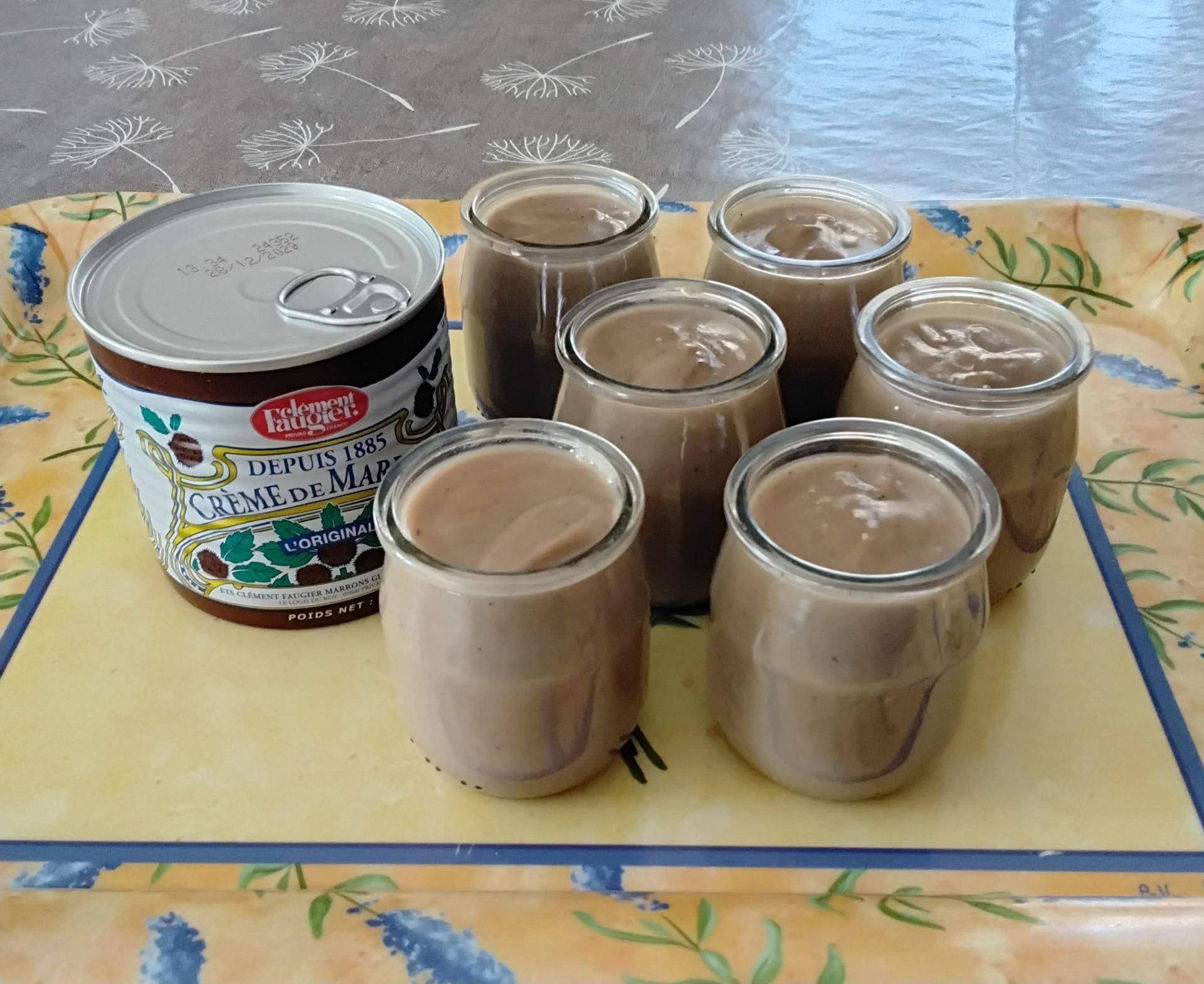 Crème dessert à la crème de marrons - Recette Companion Connect XL | Moulinex