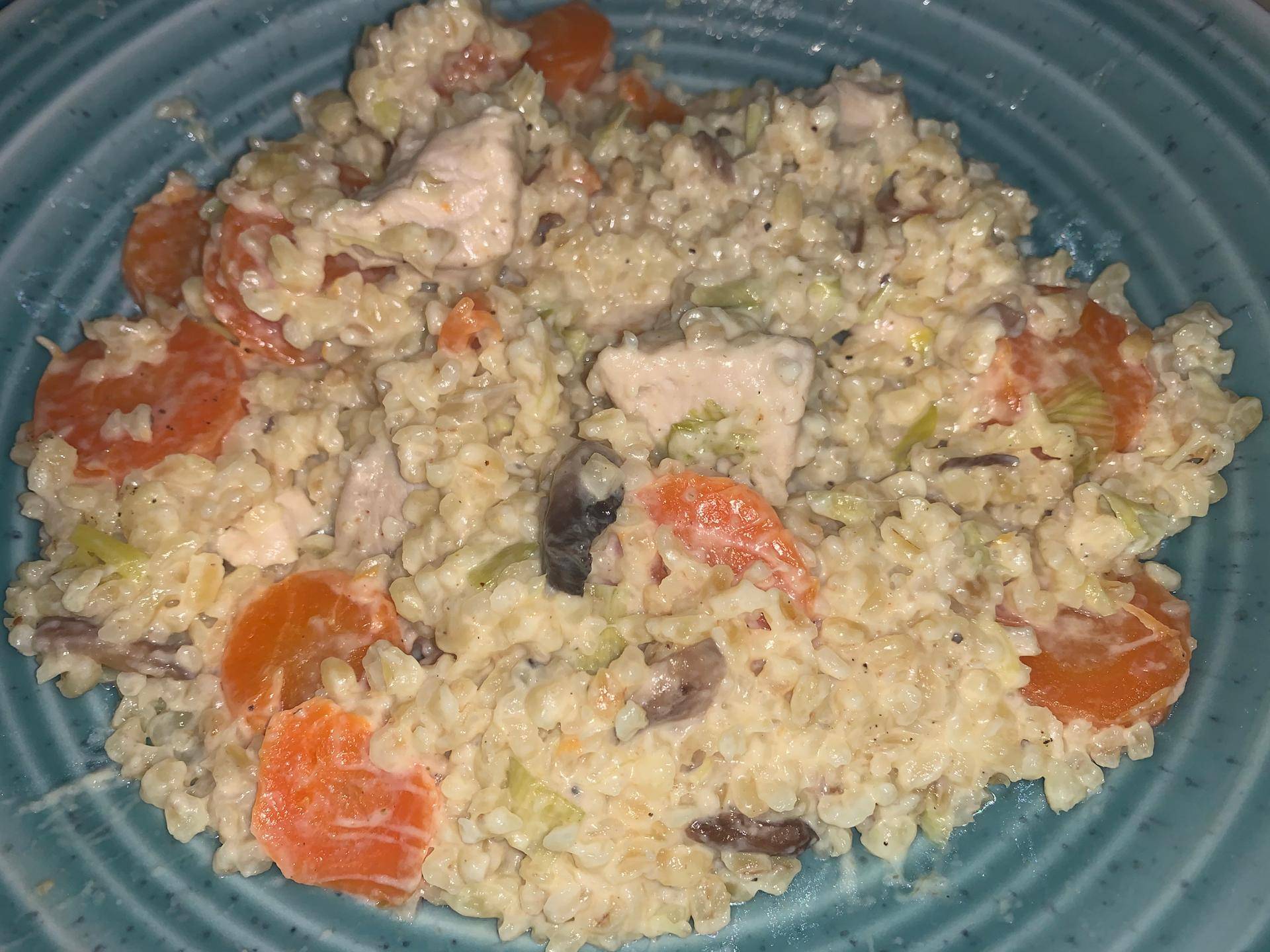 Blanquette poulet Boulgour - Recette Cookeo | Moulinex