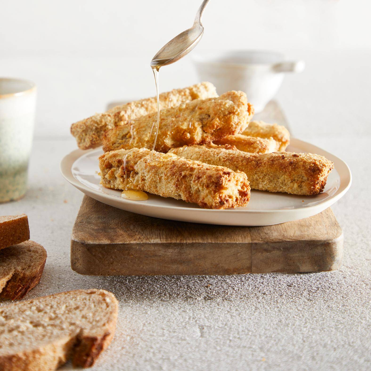 Frites de pain perdu - Recette Easy Fry Mega | Moulinex