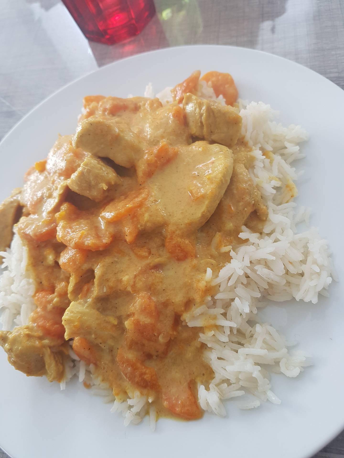 Poulet carottes sauce curry - Recette Cookeo | Moulinex