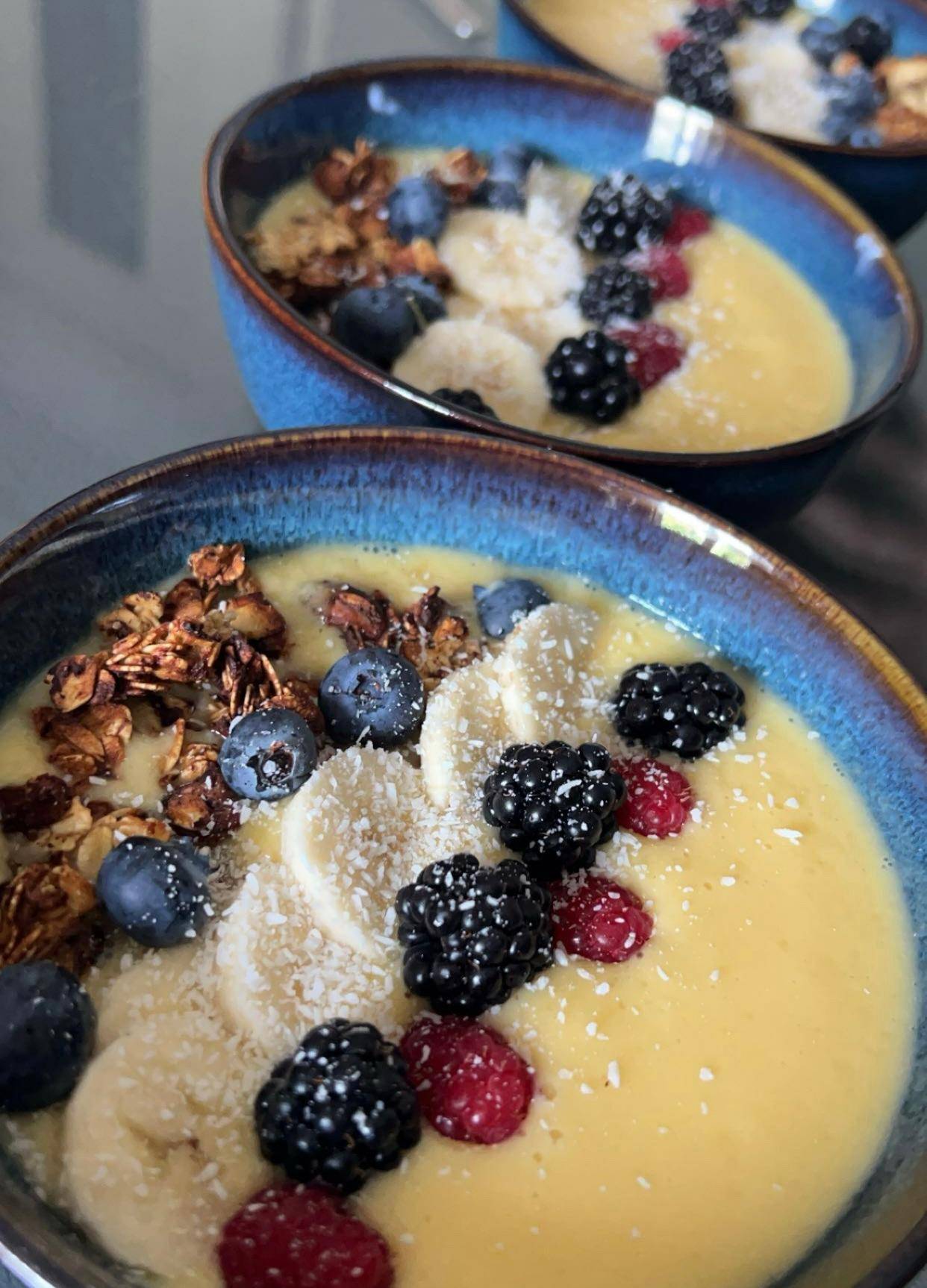 Smoothie bowl mangue - Recette Blendforce, Mini Blender | Moulinex