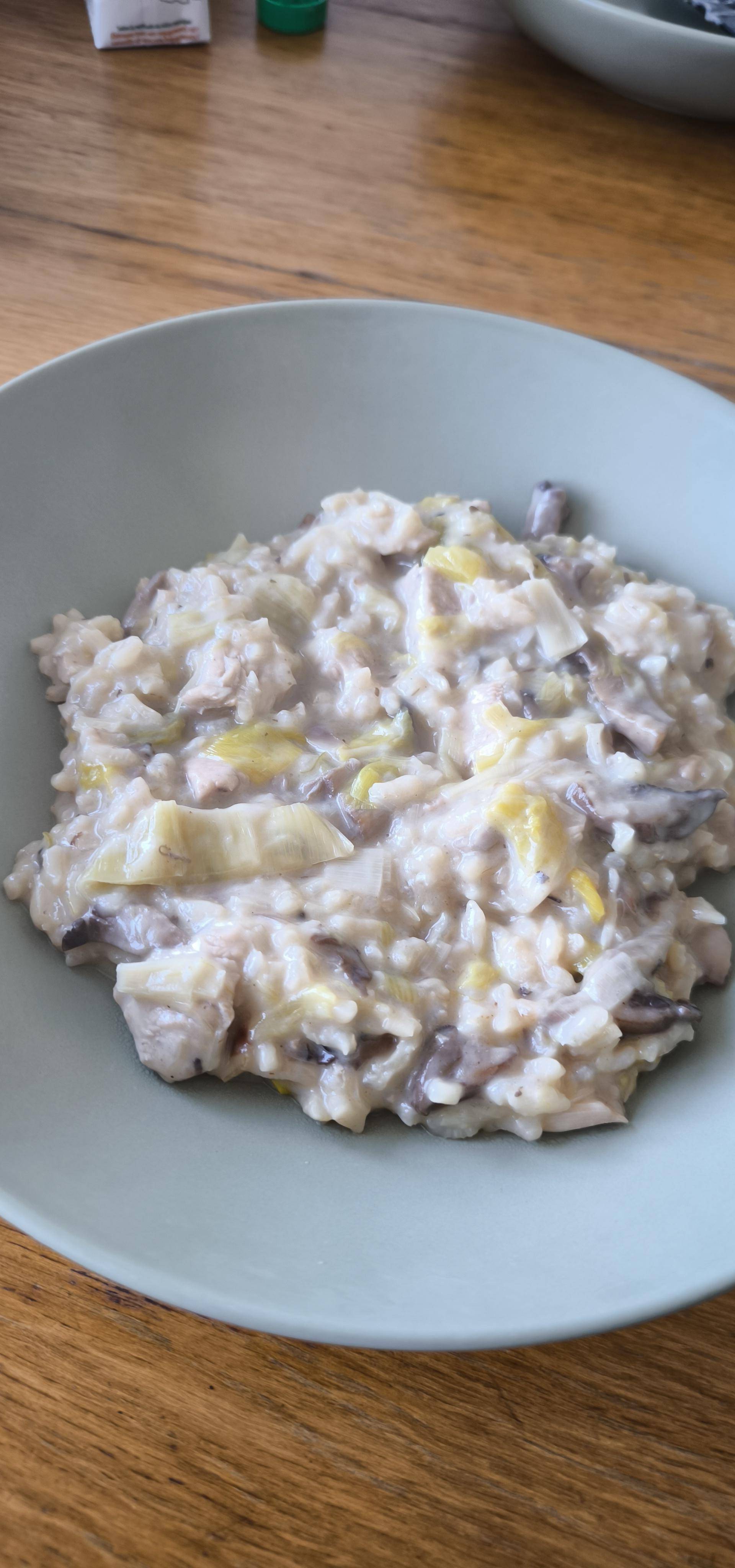Risotto poulet, champignons et poireaux - Recette Cookeo | Moulinex
