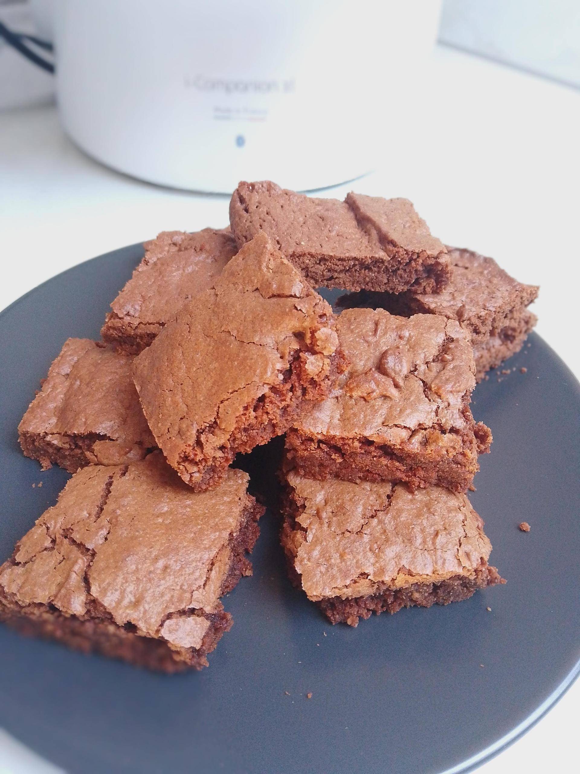 Brownies aux noix - Recette Companion Connect XL | Moulinex